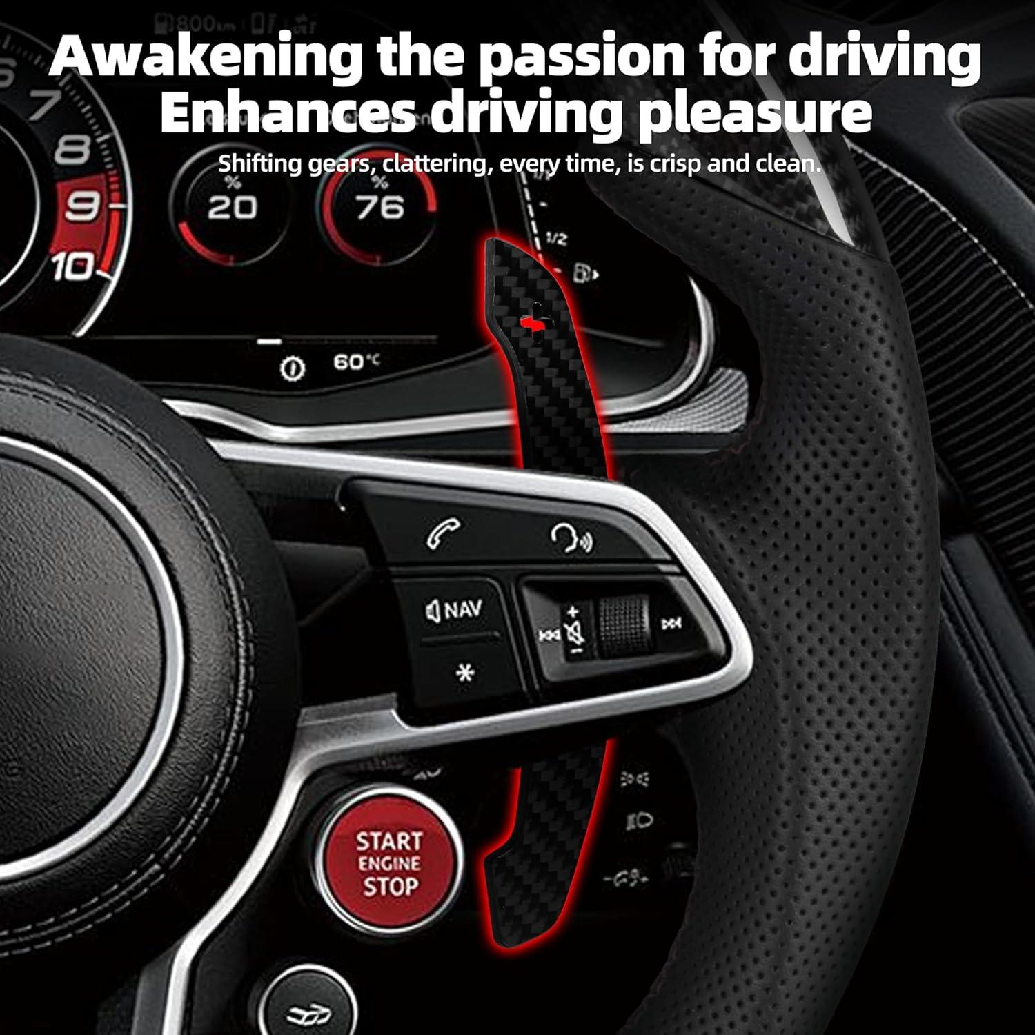 Palanca de Cambio Magnética OHC MOTORS Fibra de Carbono Audi