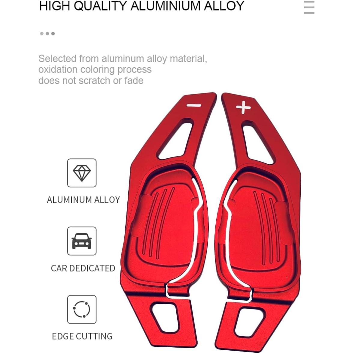 Extensiones de Palanca de Cambio HIBEYO para Audi A5/S6/S3 Azul