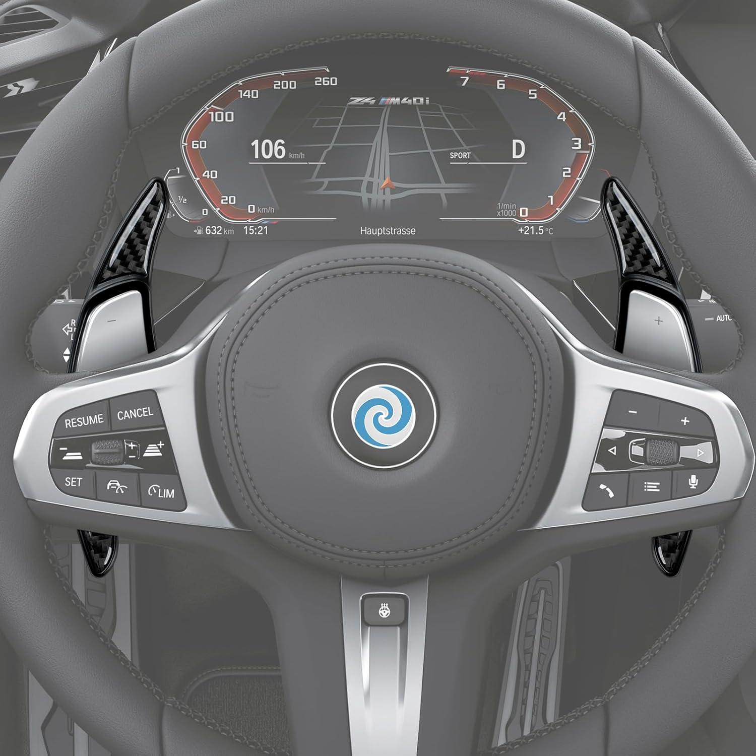 Extensiones de Palanca de Cambio HENGYUESHANG para BMW G20 G30 G31 G11 G14 X3 X4 X5 X6 X7 Z4 - 2 Piezas