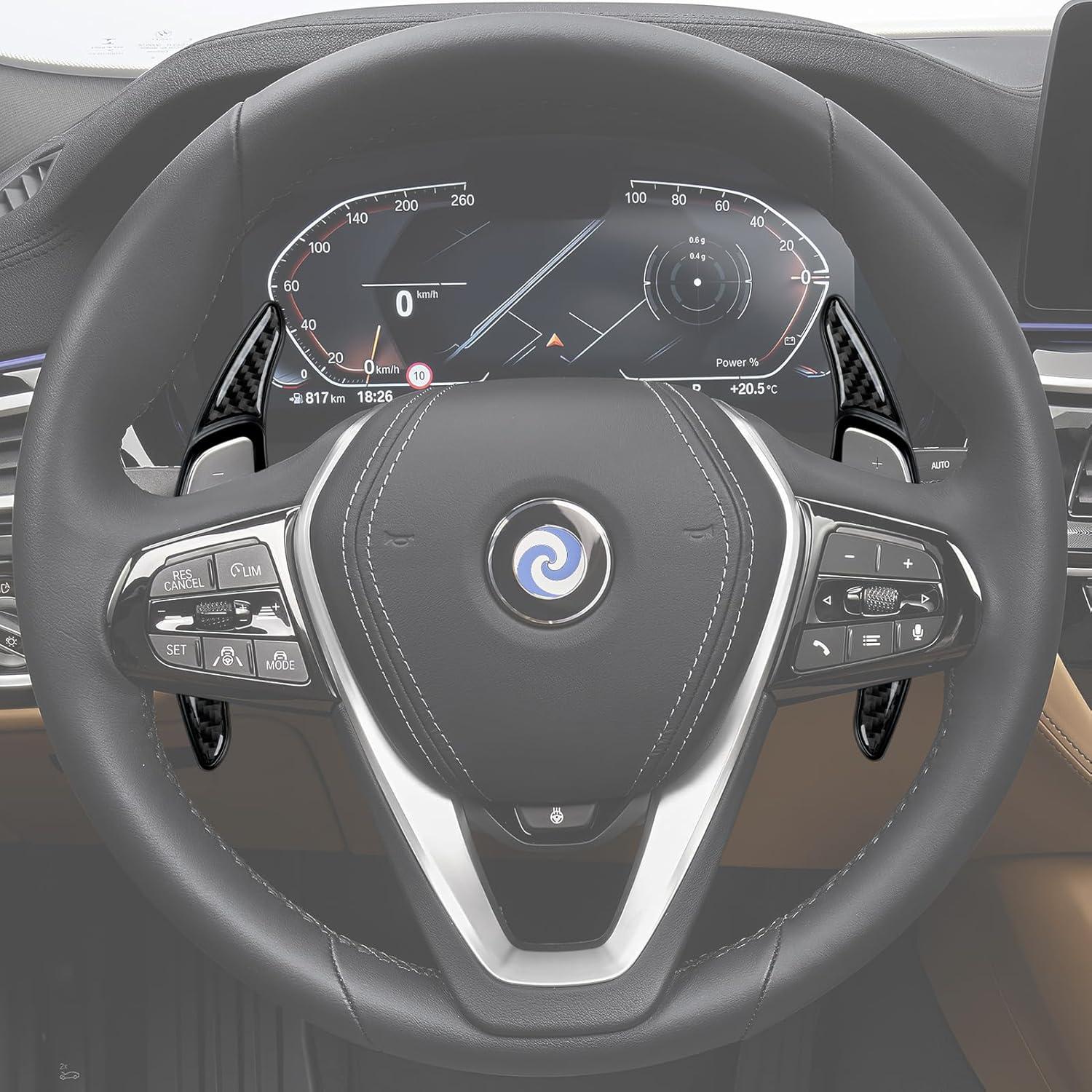 Extensiones de Palanca de Cambio HENGYUESHANG para BMW G20 G30 G31 G11 G14 X3 X4 X5 X6 X7 Z4 - 2 Piezas