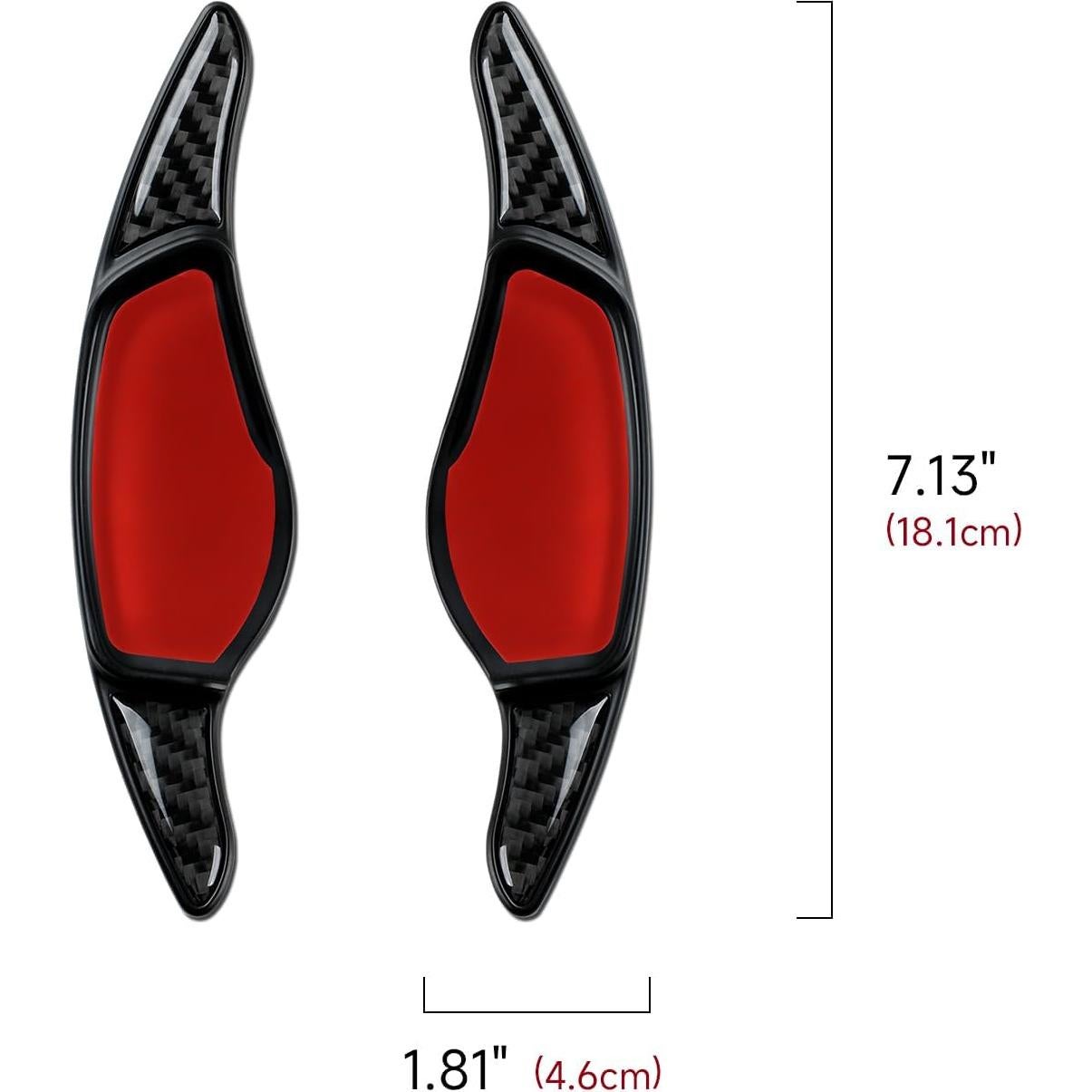 Extensiones de Palanca de Cambio HENGYUESHANG para BMW G20 G30 G31 G11 G14 X3 X4 X5 X6 X7 Z4 - 2 Piezas