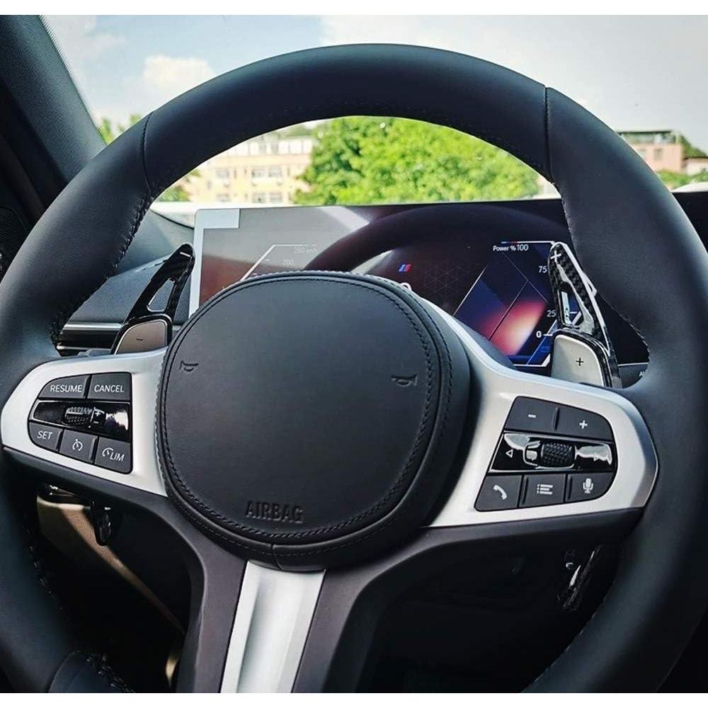 Extensiones de Palanca de Cambio iJDMTOY Fibra de Carbono BMW y Toyota