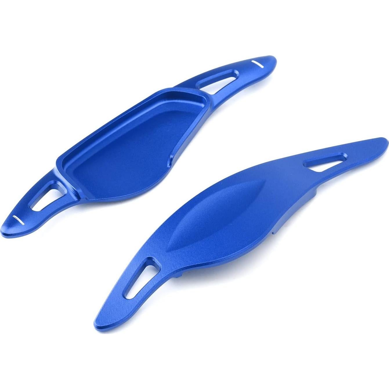 Extensiones de Paletas iJDMTOY Azul CNC para BMW Gxx