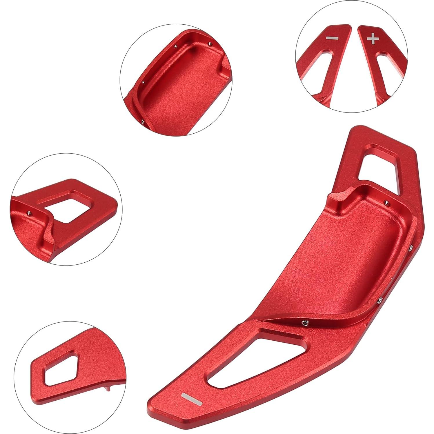 Extensión de Palanca de Cambio ACROPIX para Toyota Camry y Corolla - Rojo, Paquete de 2