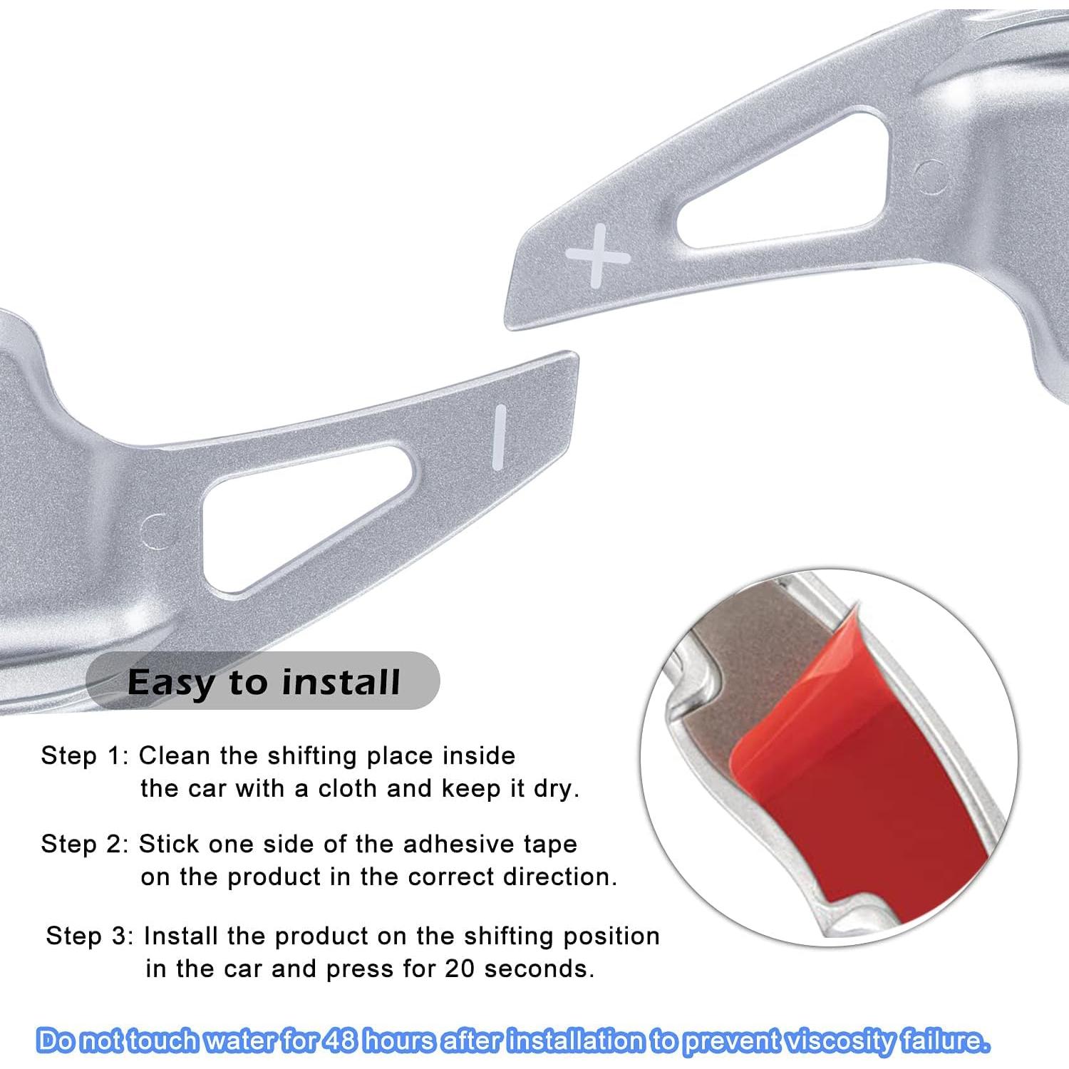 Cubierta de Cambio de Palanca Bonbo para BMW Plata