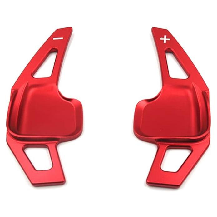 Extensiones de Palanca de Cambio de Volante MICROCK para BMW - Aluminio Rojo