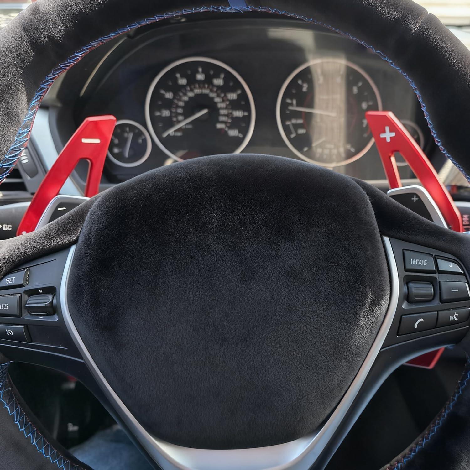 Extensiones de Palanca de Cambio de Volante MICROCK para BMW - Aluminio Rojo