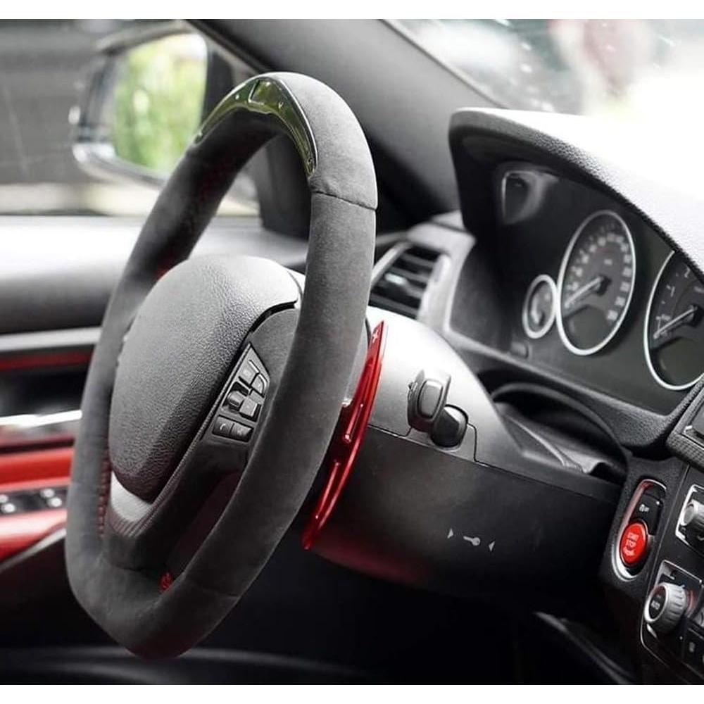 Palanca de Cambio Grande Aluminio Billet CNC Rojo iJDMTOY BMW