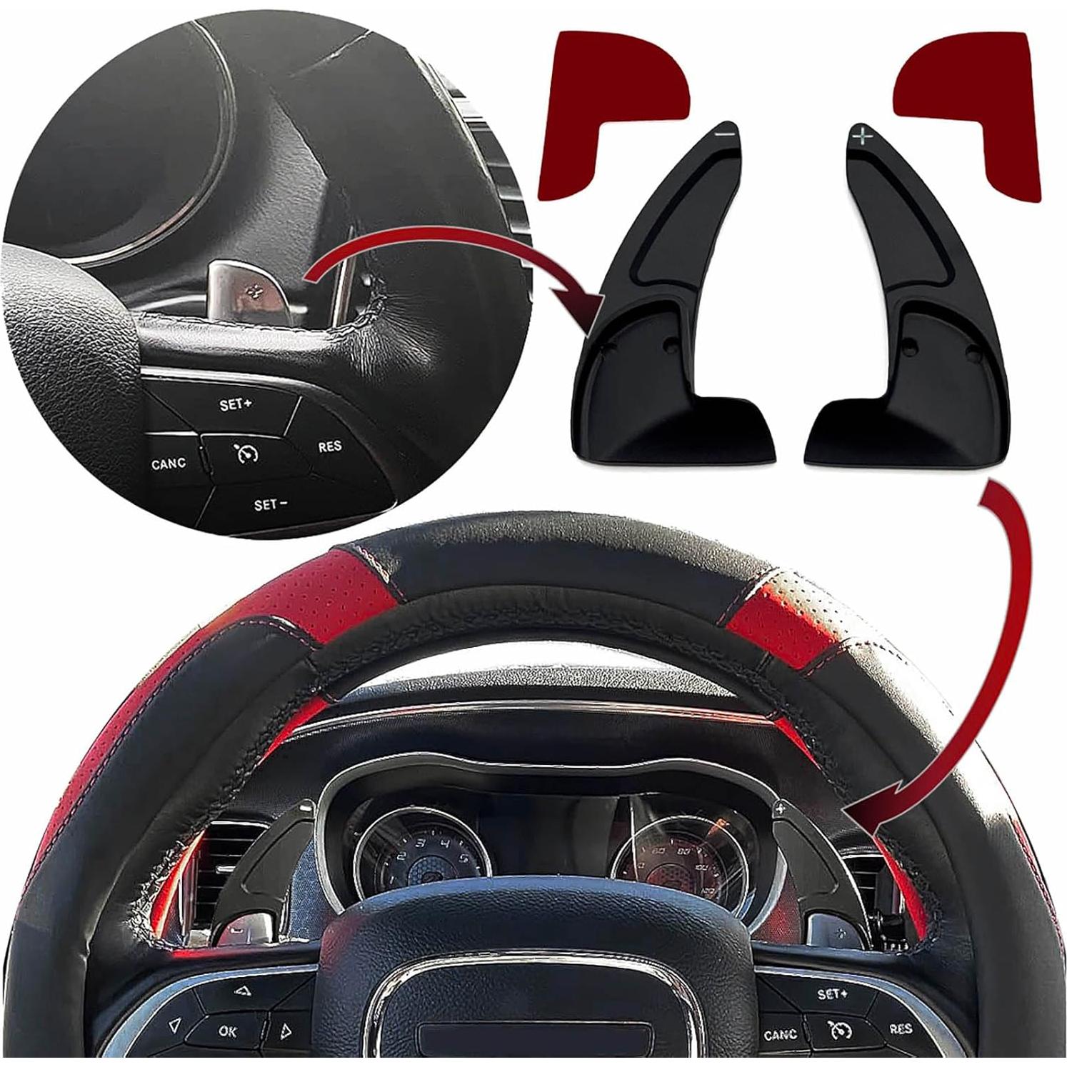 Cubierta de palanca de cambio F-LptStor para Dodge y Jeep 2014-2024