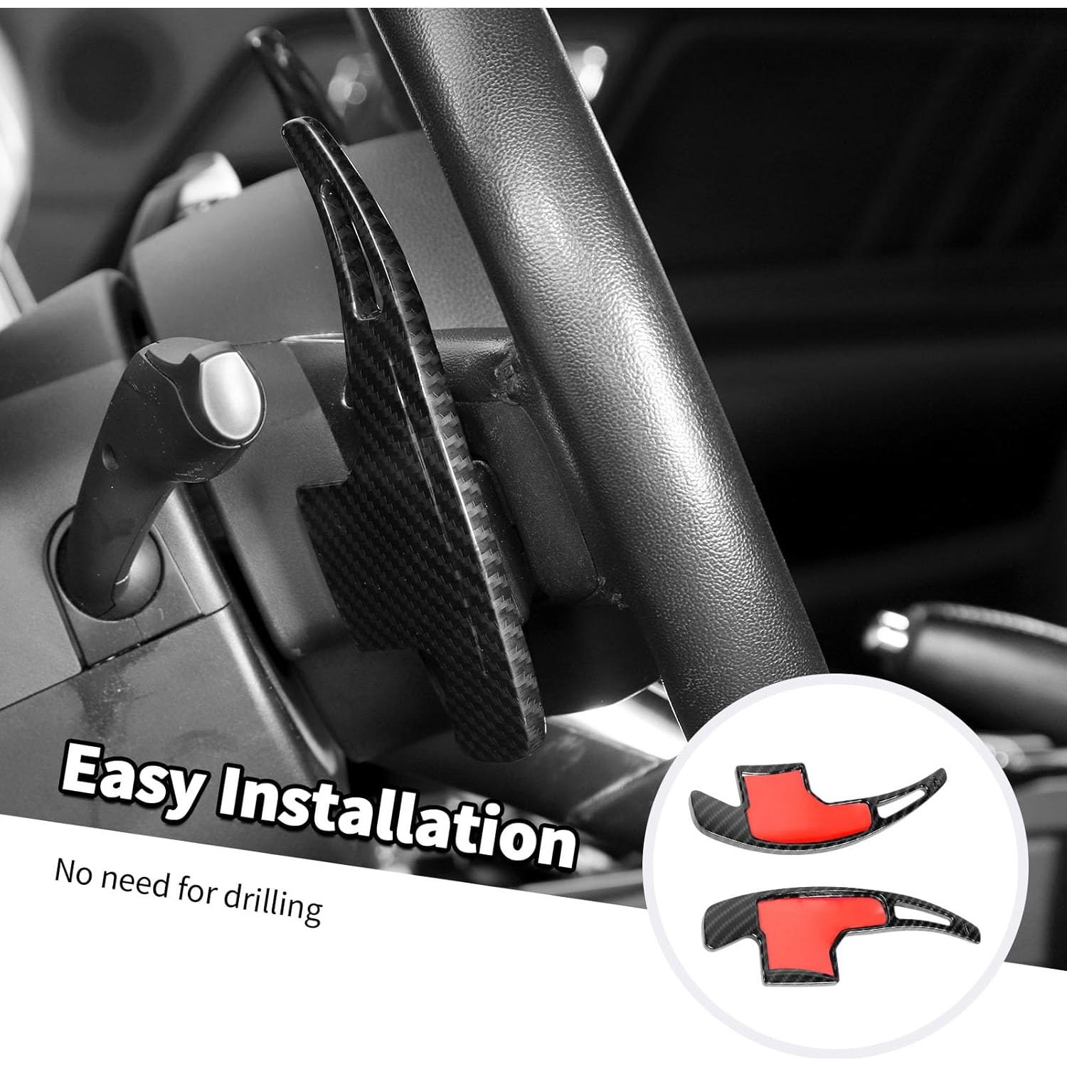 Cubiertas de Palanca de Cambio Jimen para Ford Mustang 2015-2023