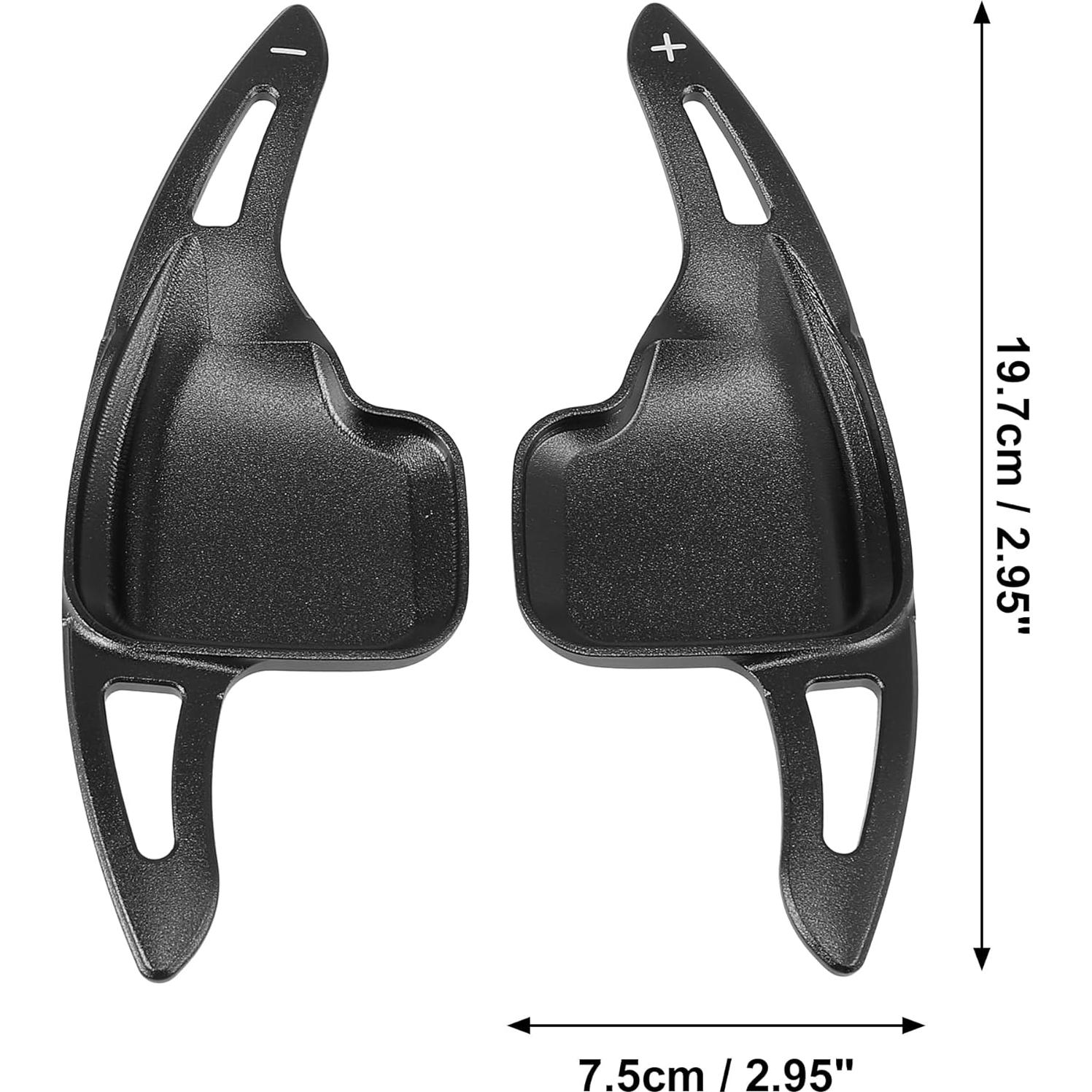 Palancas de Cambio de Volante X AUTOHAUX para BMW - Aluminio Negro