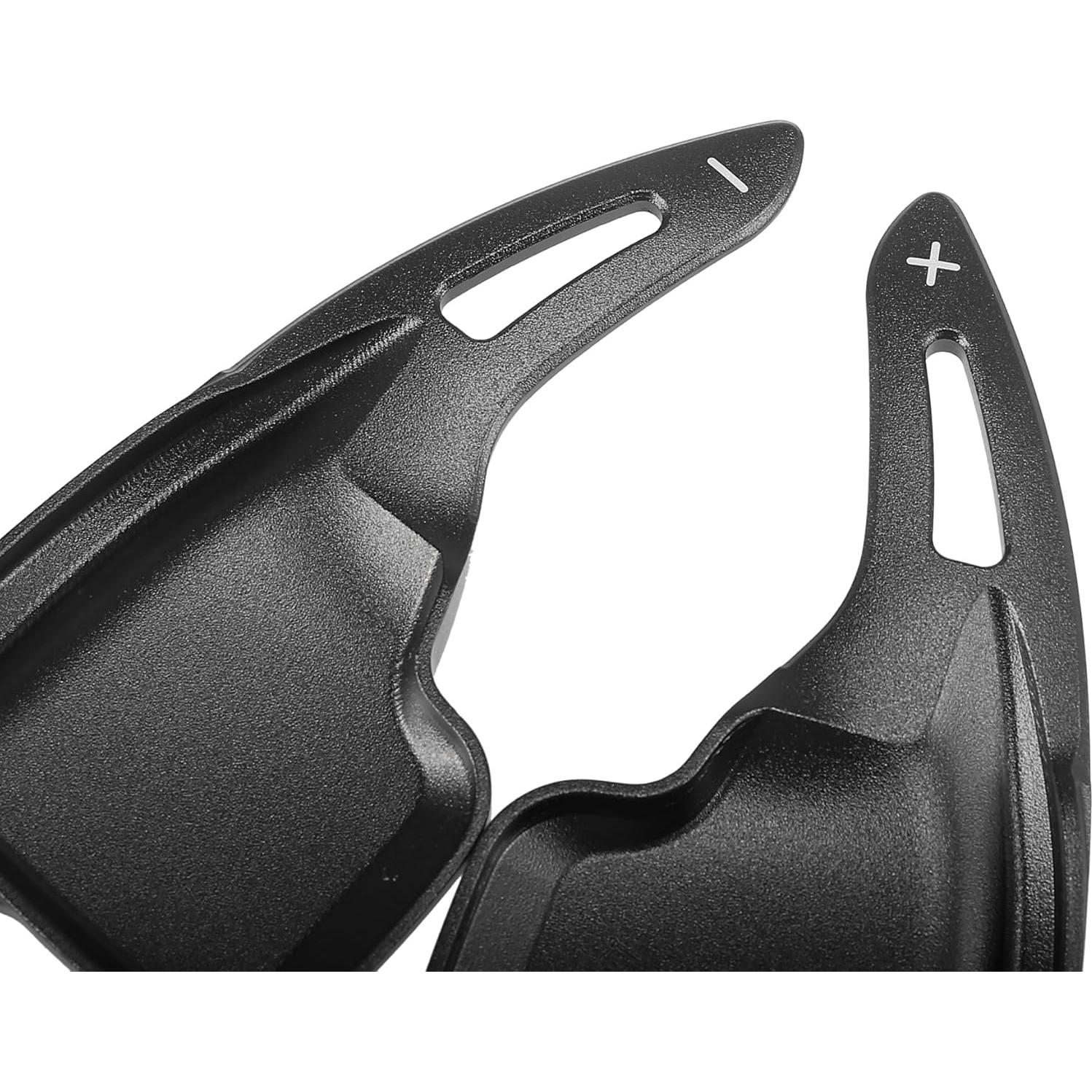 Palancas de Cambio de Volante X AUTOHAUX para BMW - Aluminio Negro