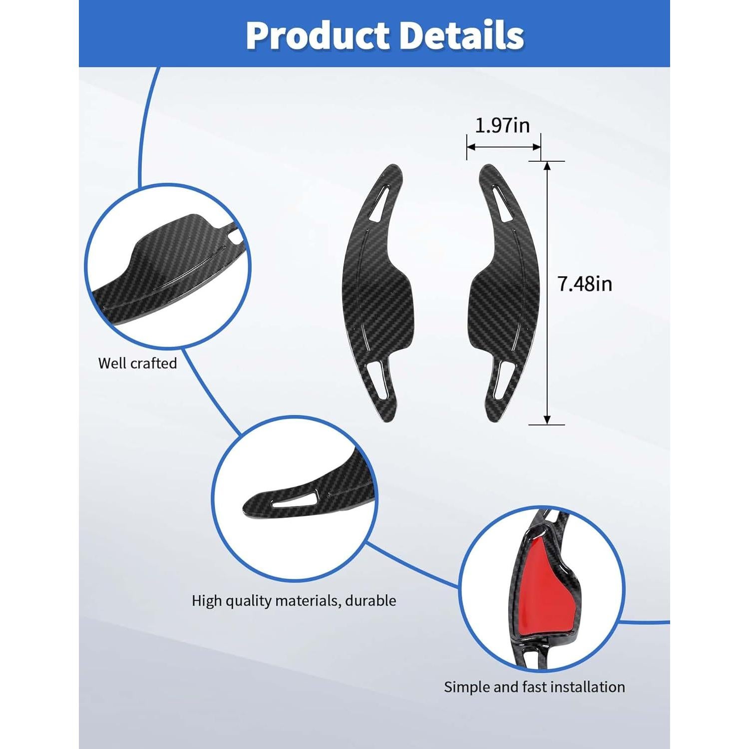 Cubierta de Extensión Palanca Cambio Aluminio DSWSQ Camaro 2017-2024 / Corvette C7 2014-2019