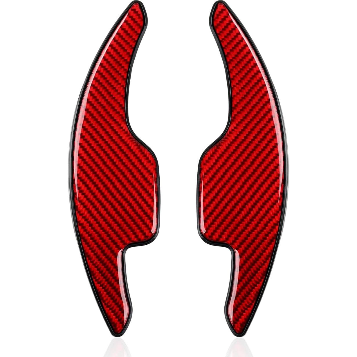 Cubierta de Trim Palanca de Cambio YDMYL Rojo para Chevrolet Camaro 2016-2023/Corvette C7 2014-2019