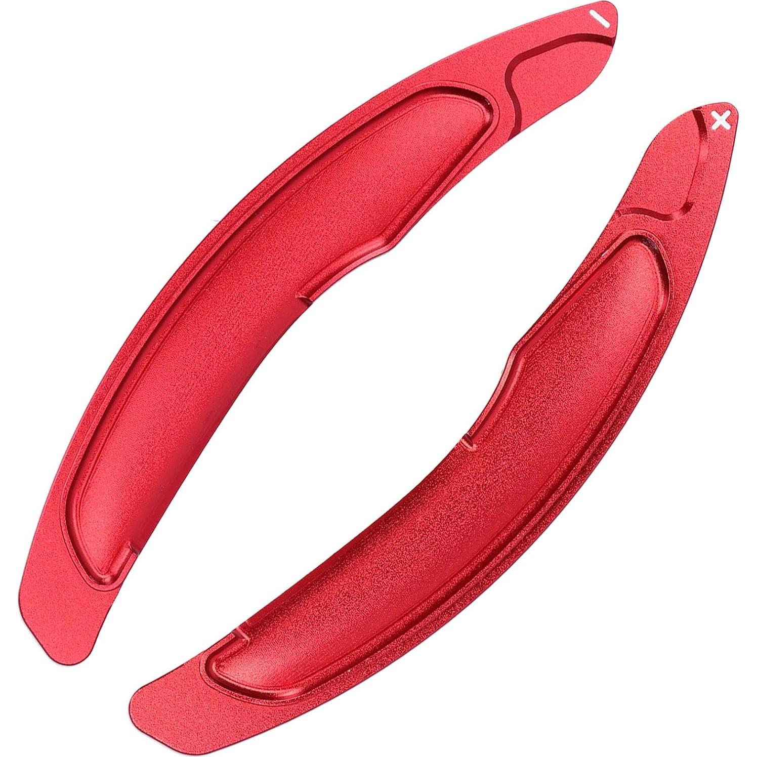 Cubierta de Extensión de Cambio de Paddle Acouto Rojo para Lancer Evo X 2008-2016