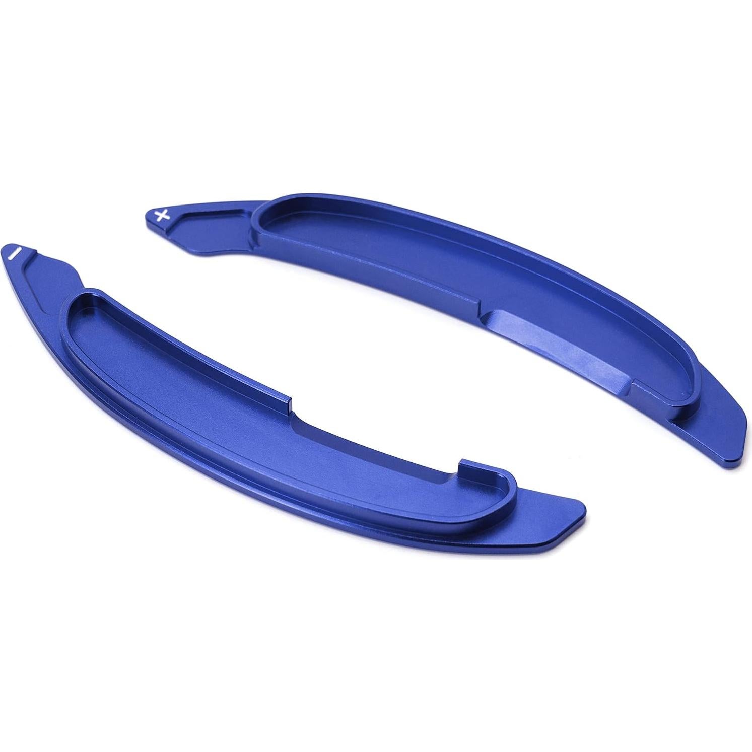 Extensiones de Paletas Aluminio Billet CNC iJDMTOY Azul para Mitsubishi