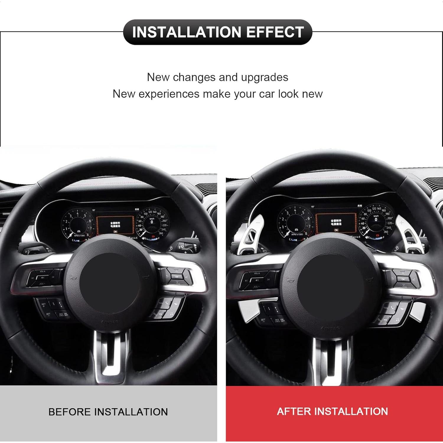 Extensión Palanca de Cambio Aluminio SK CUSTOM Ford Mustang 2015-2021