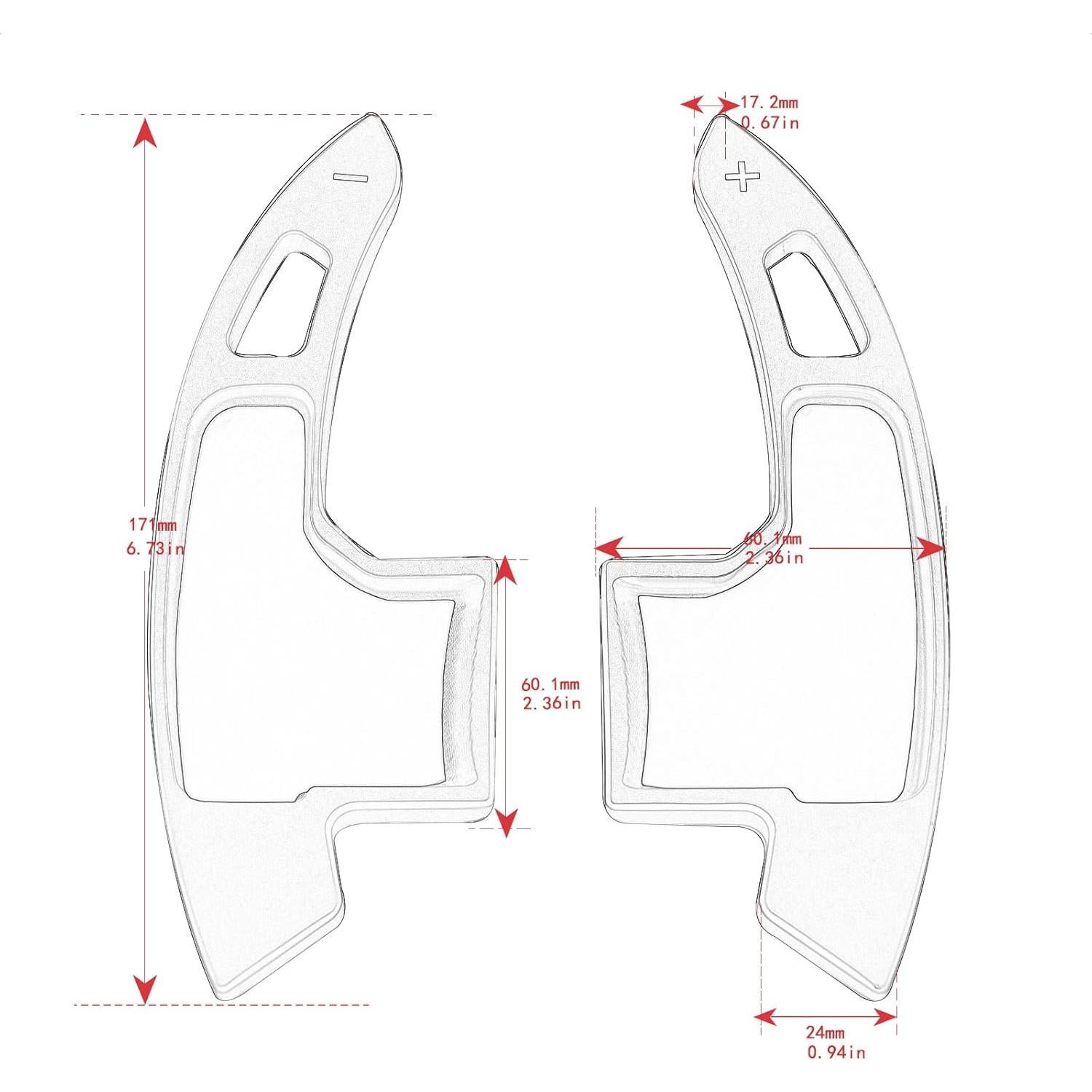 Extensión Palanca de Cambio Aluminio SK CUSTOM Ford Mustang 2015-2021