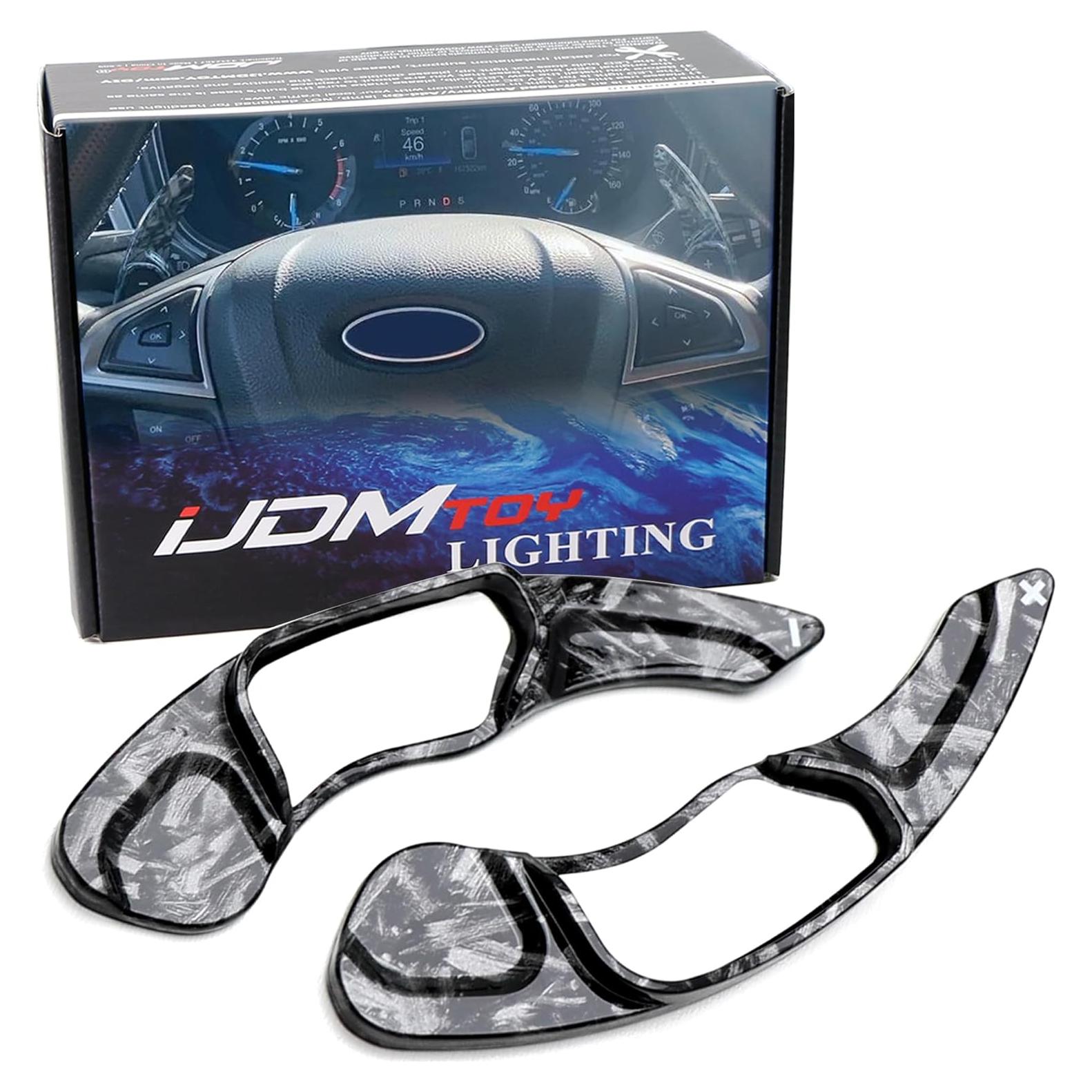 Extensiones de Paletas de Cambio iJDMTOY Fibra de Carbono Ford