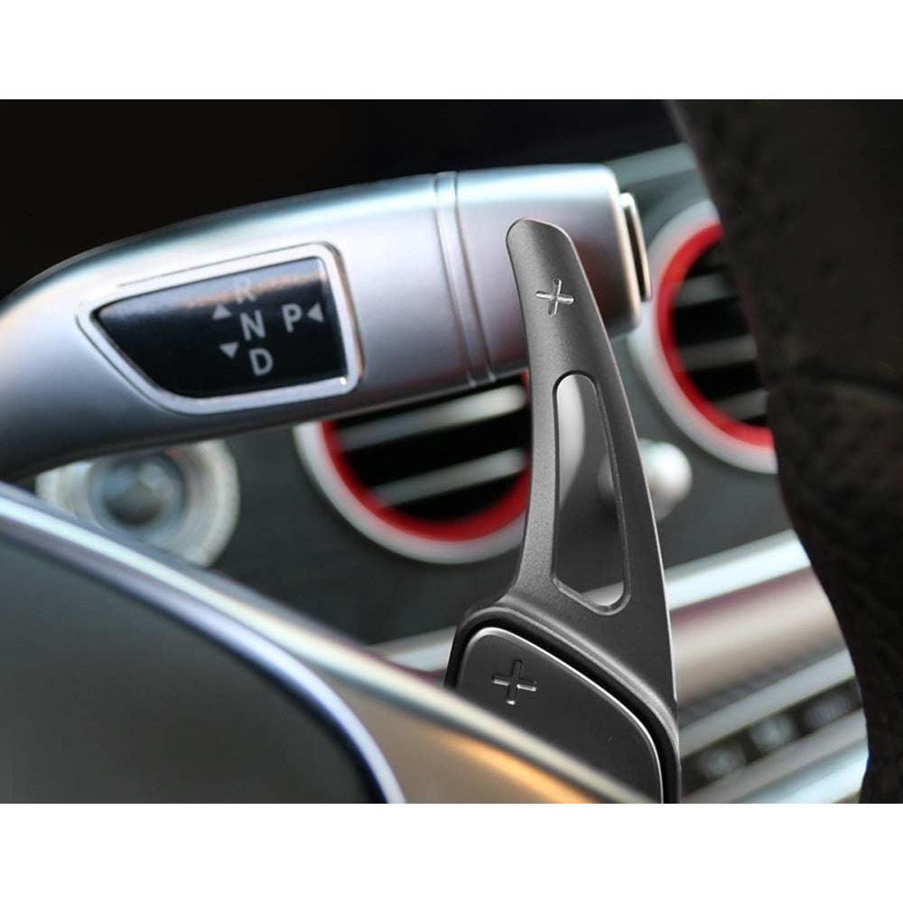 Extensiones de Palanca de Cambio Aluminio iJDMTOY Gun Metal para Mercedes