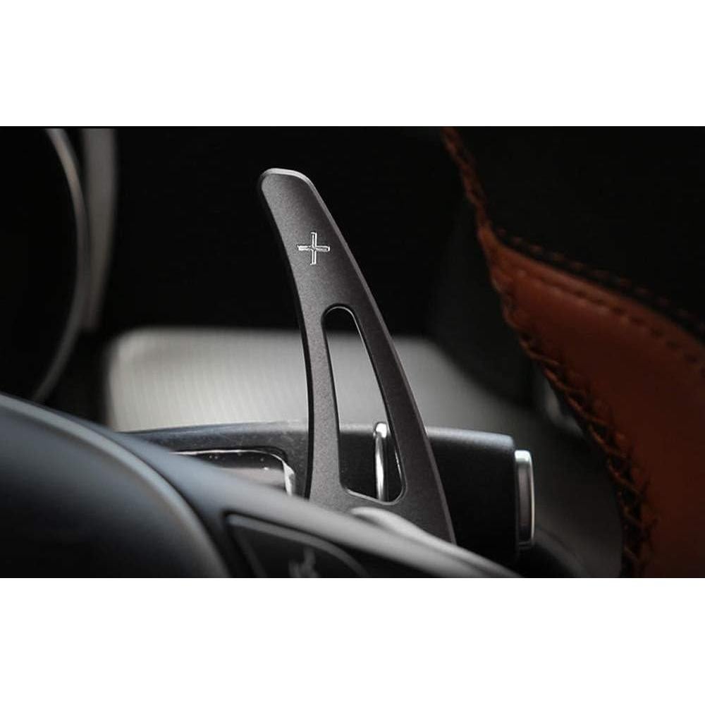 Extensiones de Palanca de Cambio Aluminio iJDMTOY Gun Metal para Mercedes