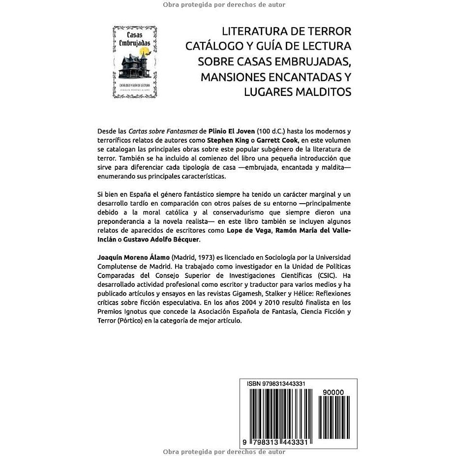 Casas embrujadas: catálogo y guía de lectura (Spanish Edition)