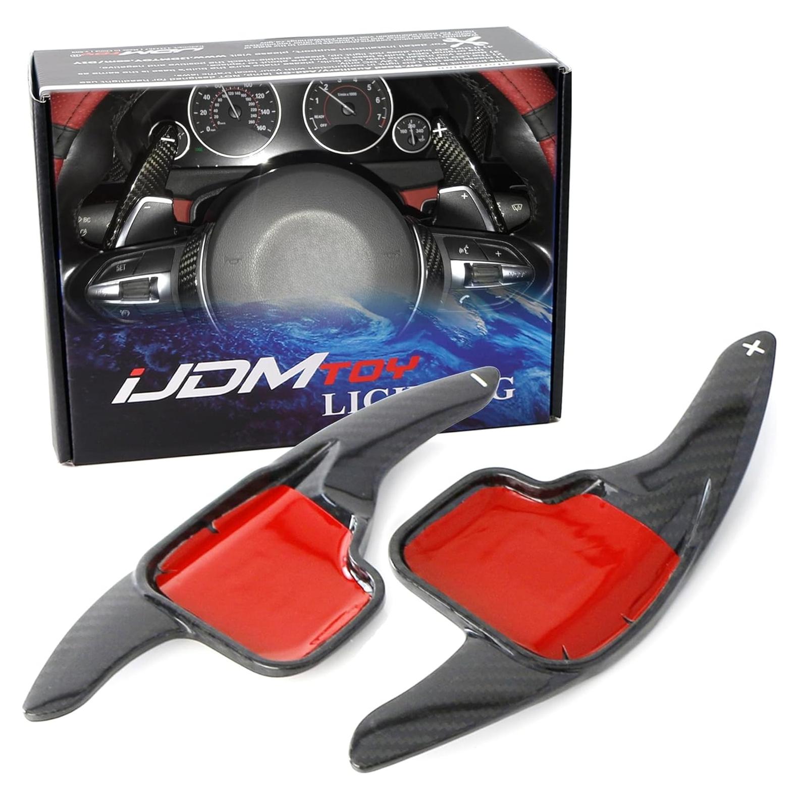 Extensiones de Paletas de Cambio iJDMTOY Fibra de Carbono BMW