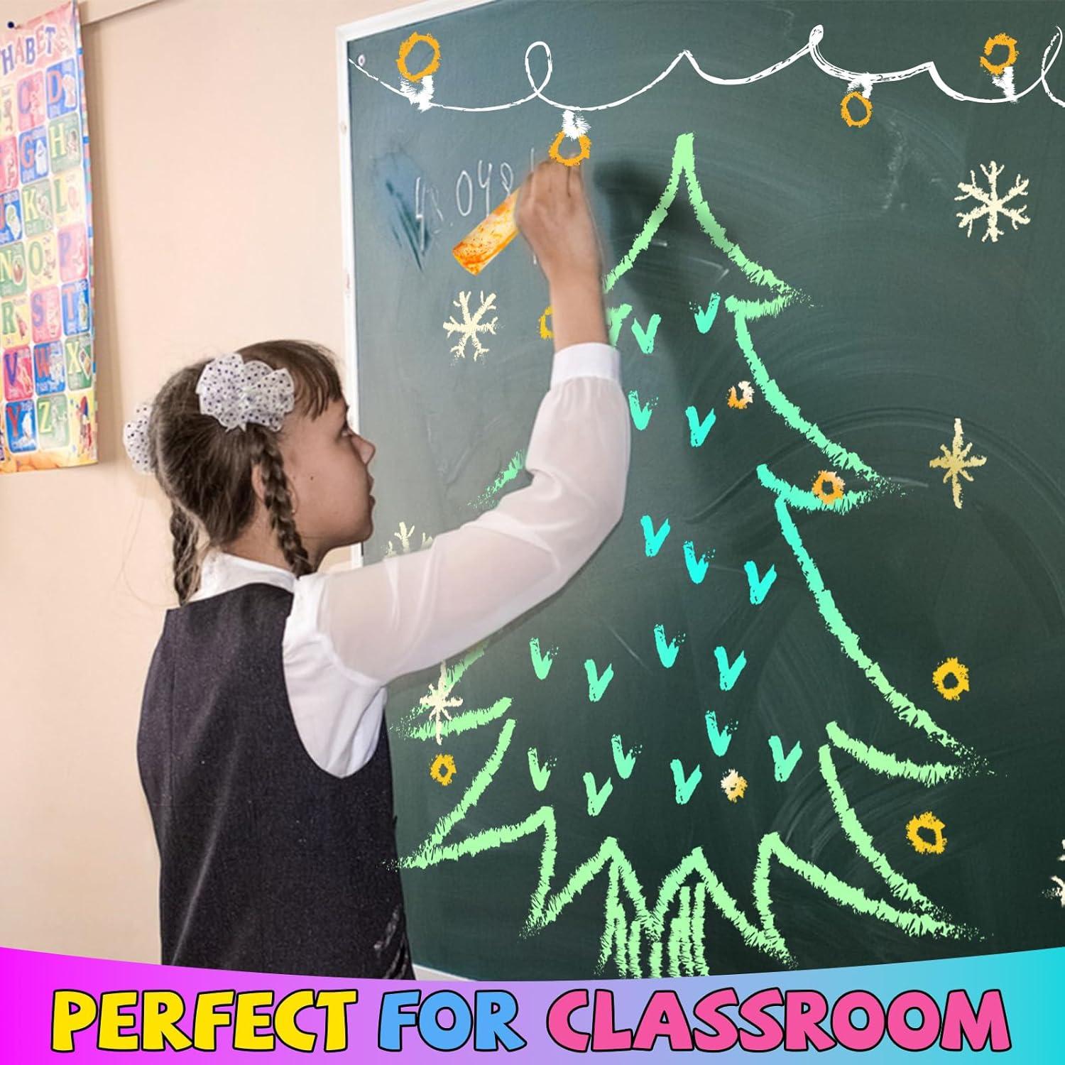 Juego de 60 Tizas Gigantes para Acera Bkpvr Multicolor