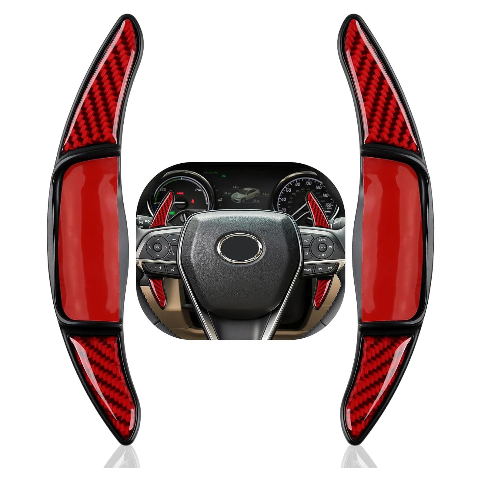 Extensiones de Palanca de Cambio HENGYUESHANG Rojo para Toyota