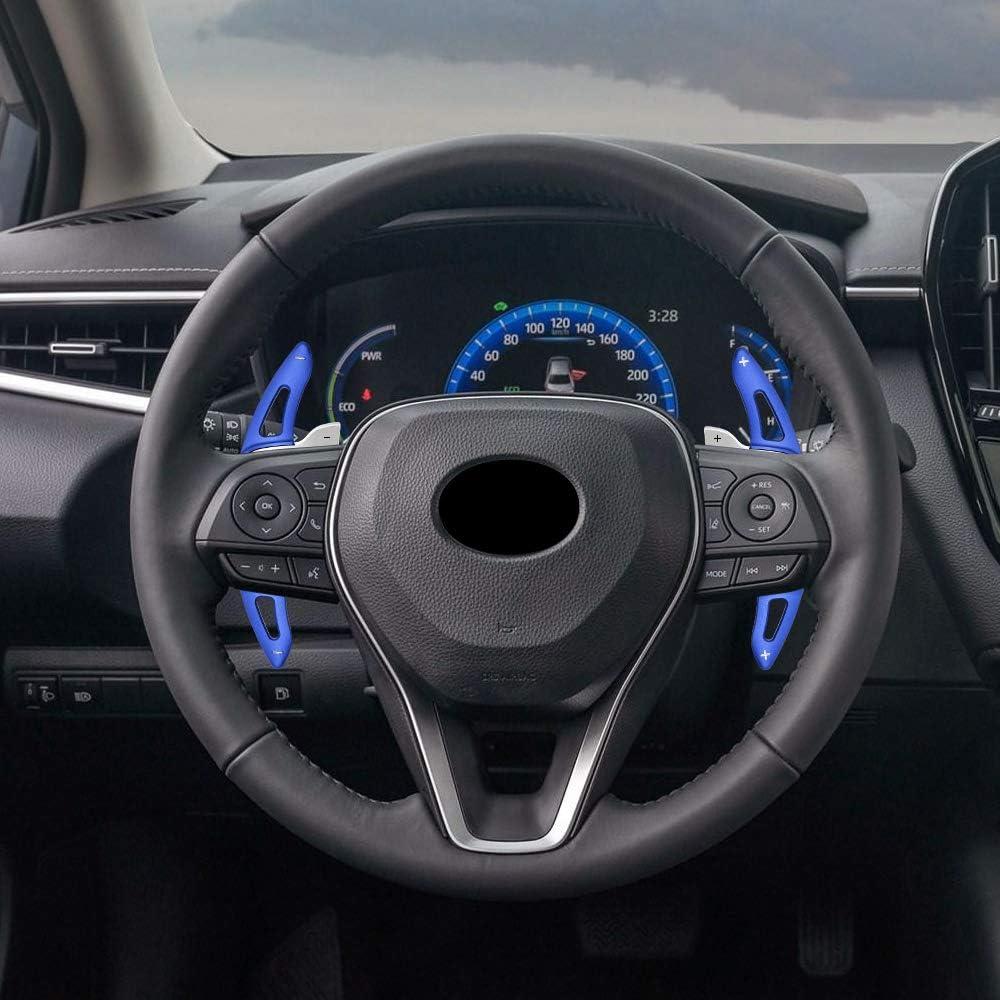 Palanca de Cambio de Aluminio Ysbxitu para Toyota Camry 2018+ y Corolla 2019-2020 - Azul