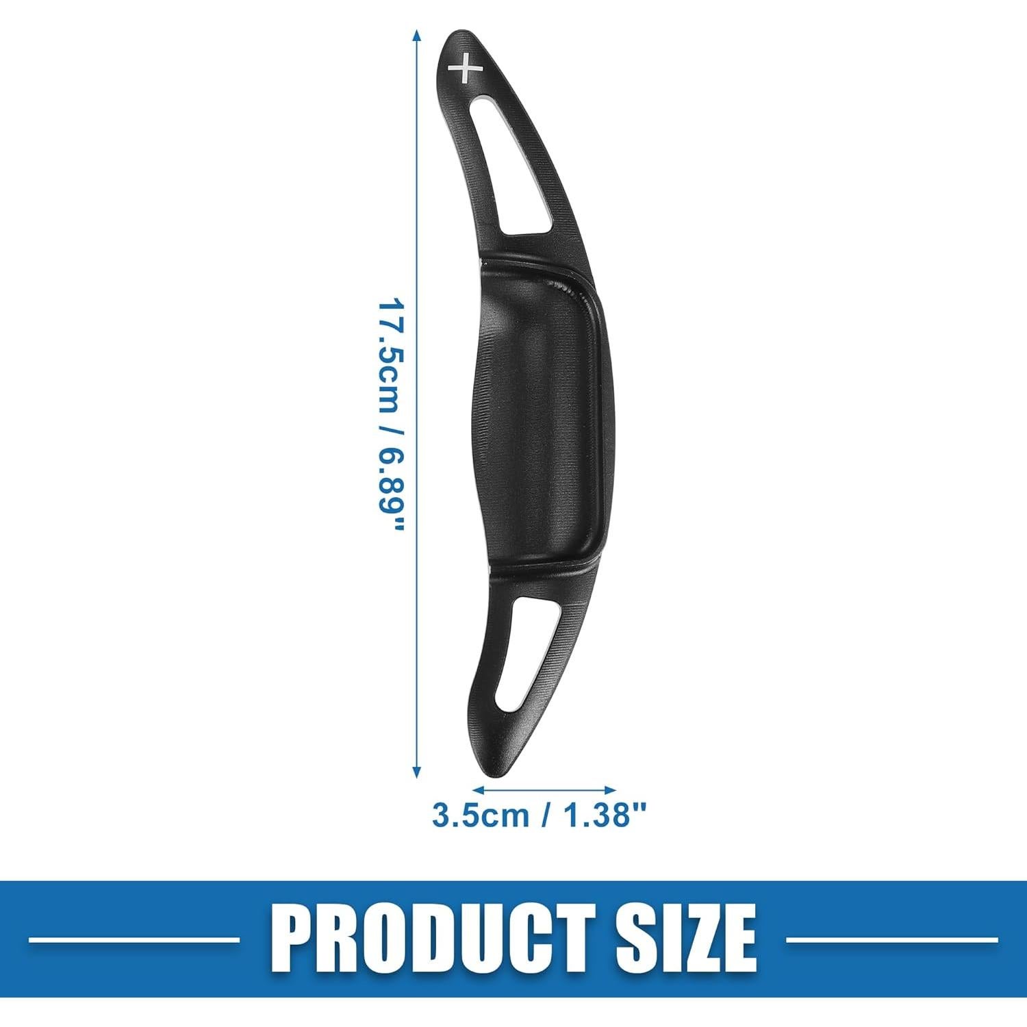 Cubierta de Palanca de Cambio Toyota Camry 2018-2023 - Aluminio Negro (Juego de 2)