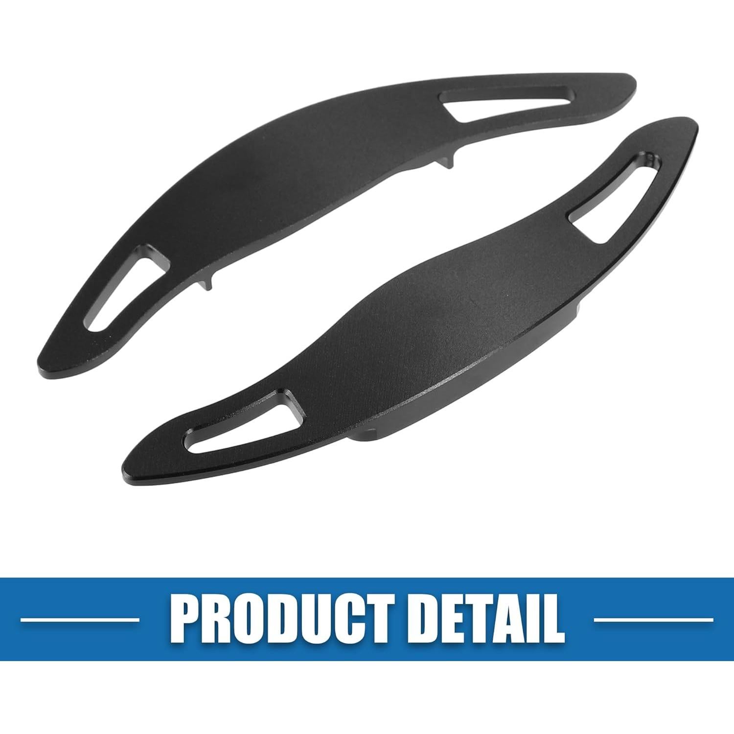 Cubierta de Palanca de Cambio Toyota Camry 2018-2023 - Aluminio Negro (Juego de 2)