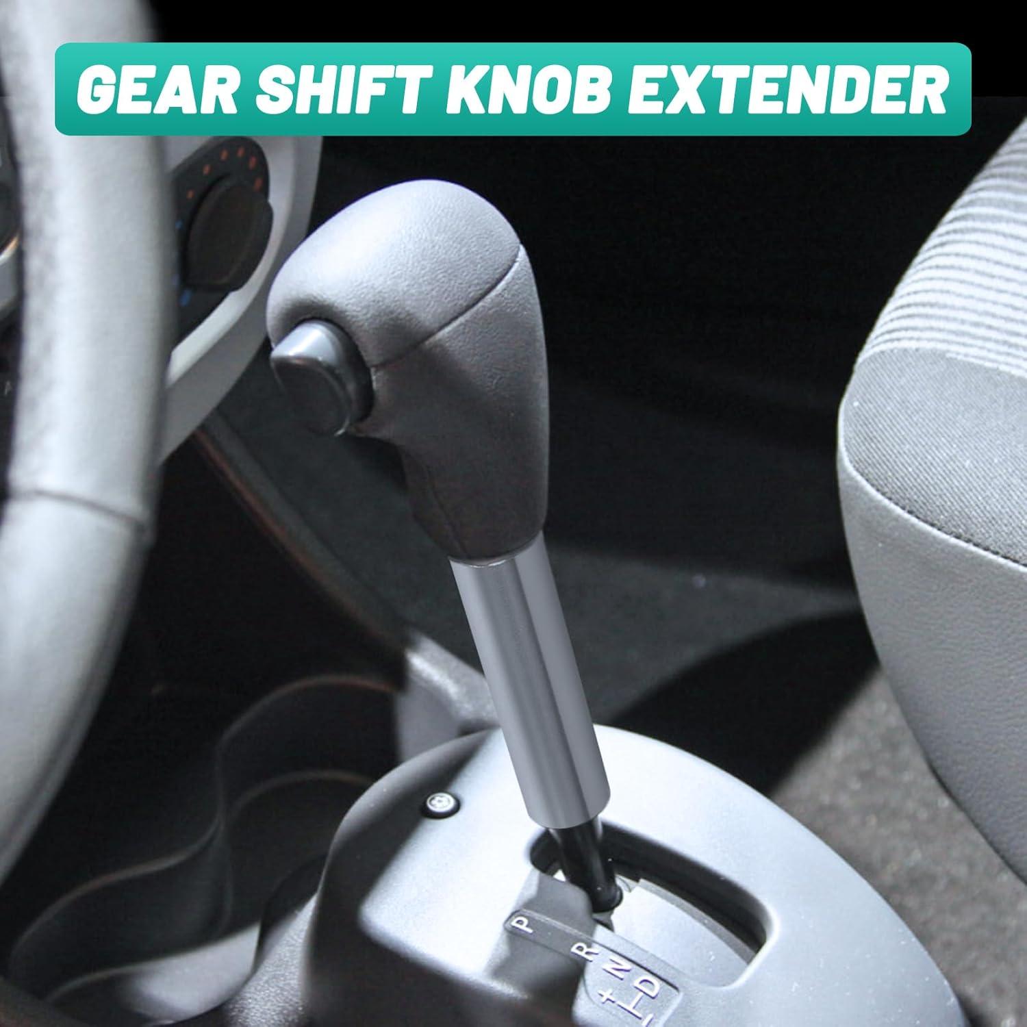 Extensión de Palanca de Cambios 25.4 cm Tongze M12x1.25 Plata