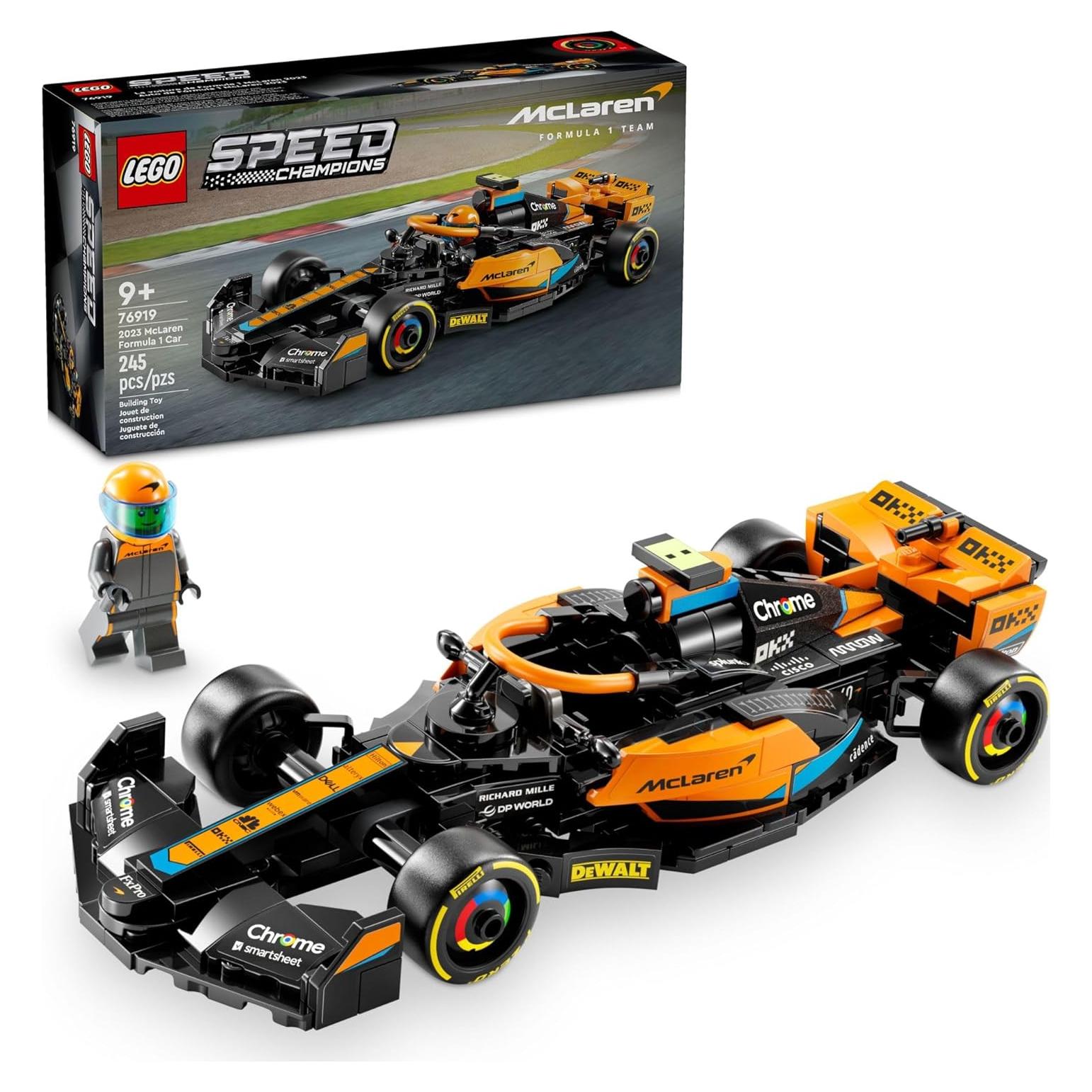 LEGO Speed Champions McLaren F1 2023 Juguete 245 Piezas