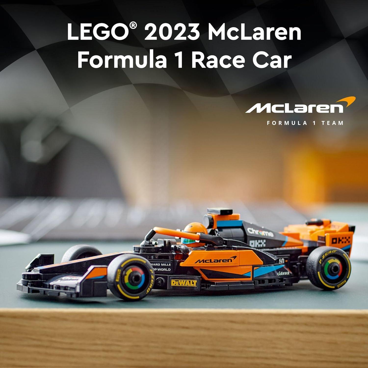 LEGO Speed Champions McLaren F1 2023 Juguete 245 Piezas