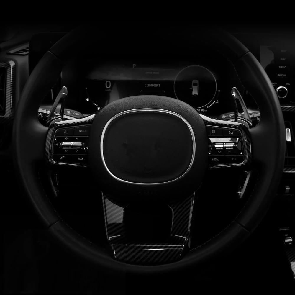 Cubiertas de palanca de cambio SANRILY para Kia 2024 Forte GT Line