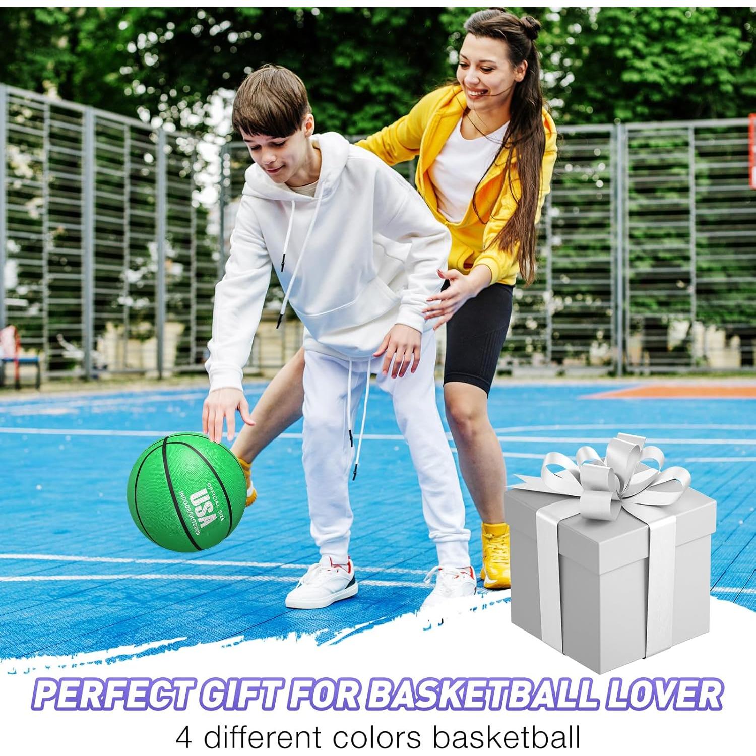 Libima 4 Balones de Baloncesto Tamaño 5 con Bomba