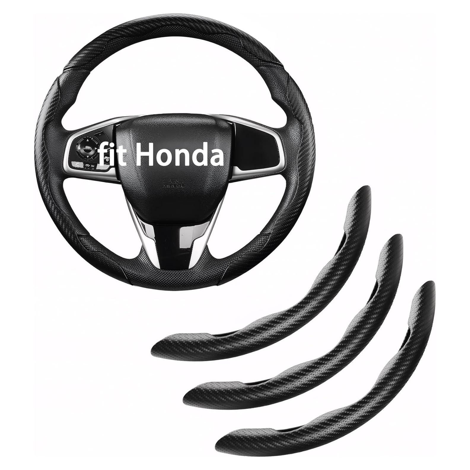 Cubierta de Volante de Fibra de Carbono West Llama para Honda