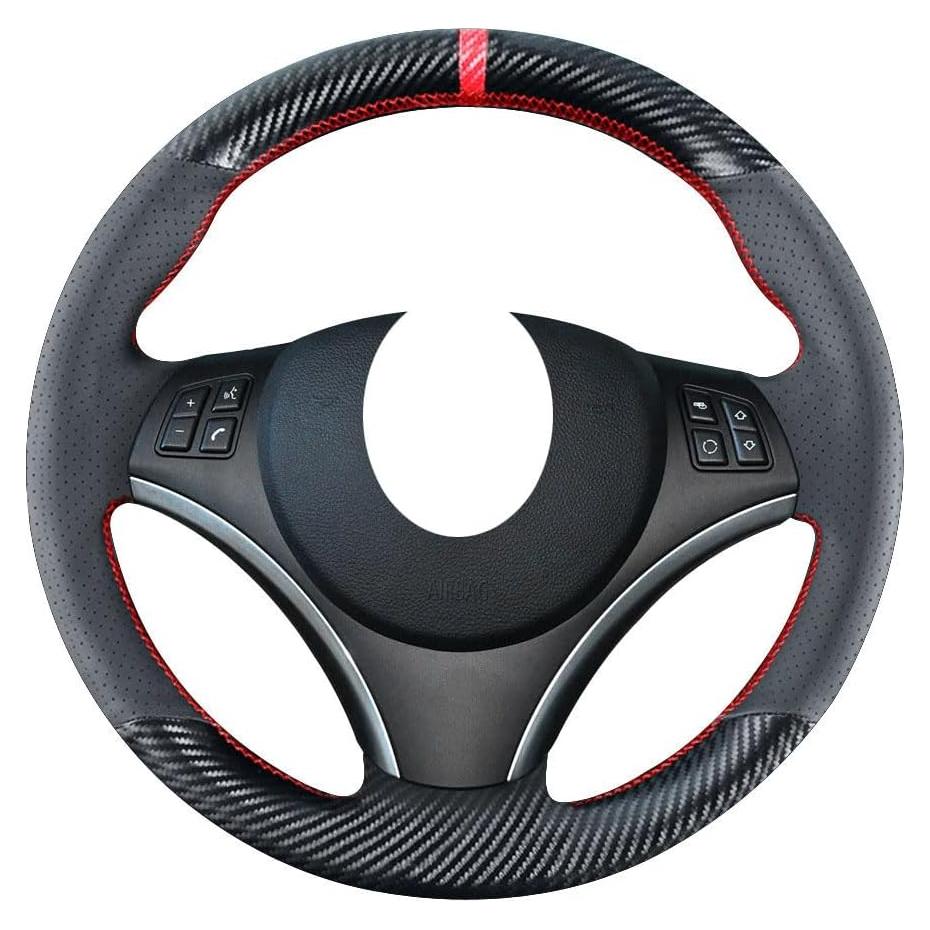 Cubierta de Volante Kivnto para BMW E81 E82 E87 E88 15"