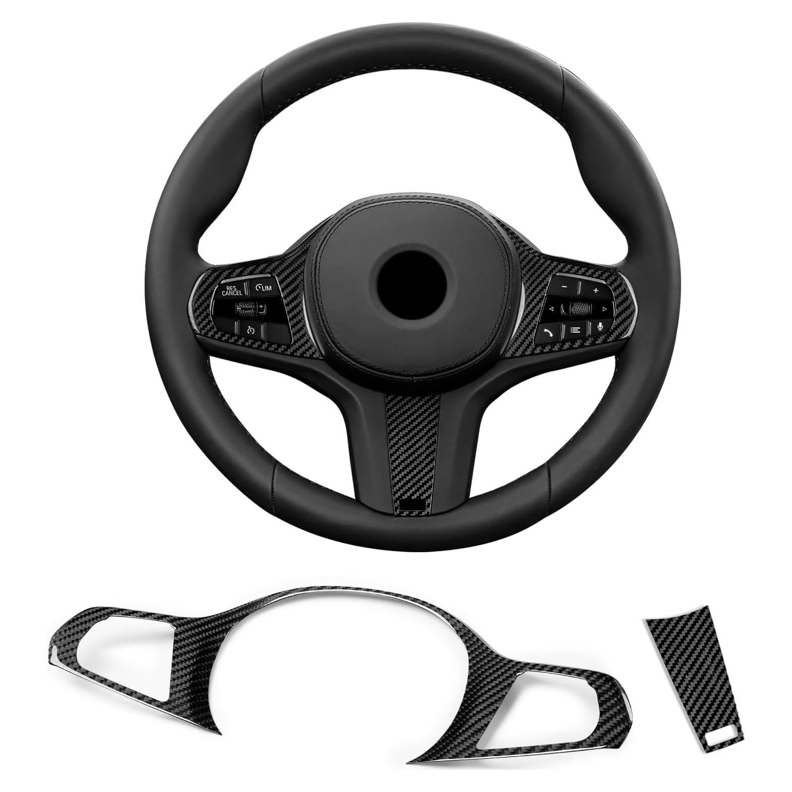 Cubierta de volante T-carbon para BMW 1-8 Series y X2-X7