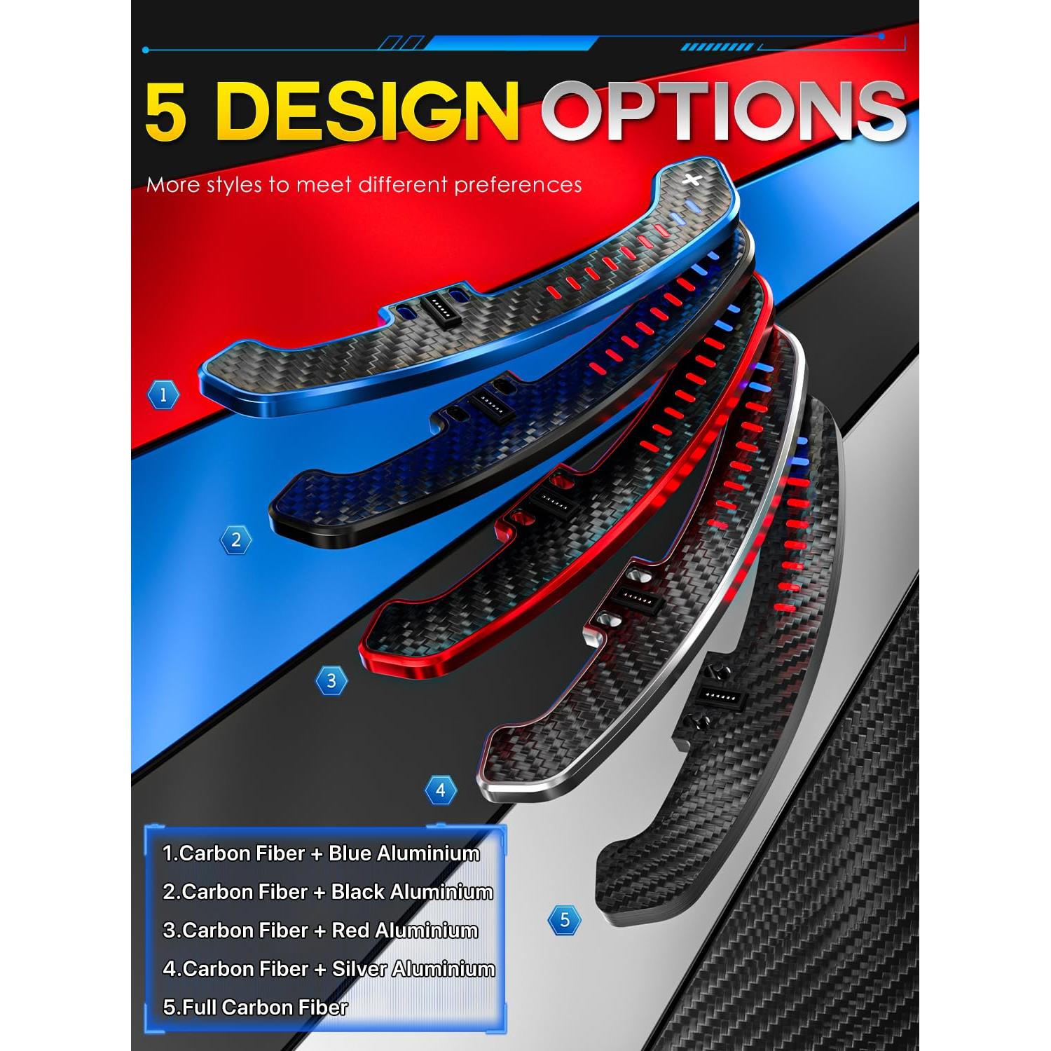 Palancas de Cambio LED TDD para Audi B9 A1 A2 A3 A4 A5 Q2 Q3 Q4 Q5