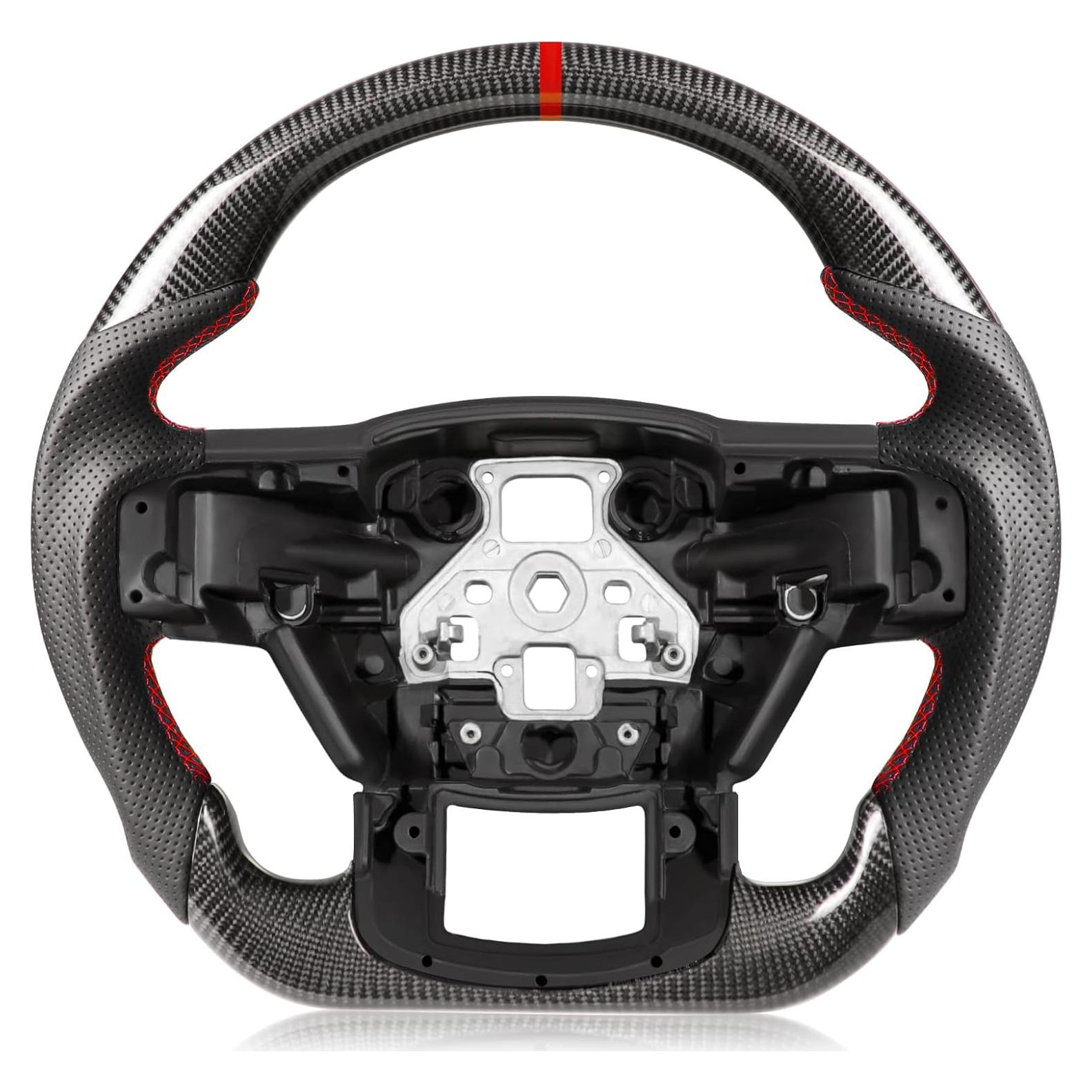 Volante de Fibra de Carbono TESFEEL para Ford F-150 2015-2020