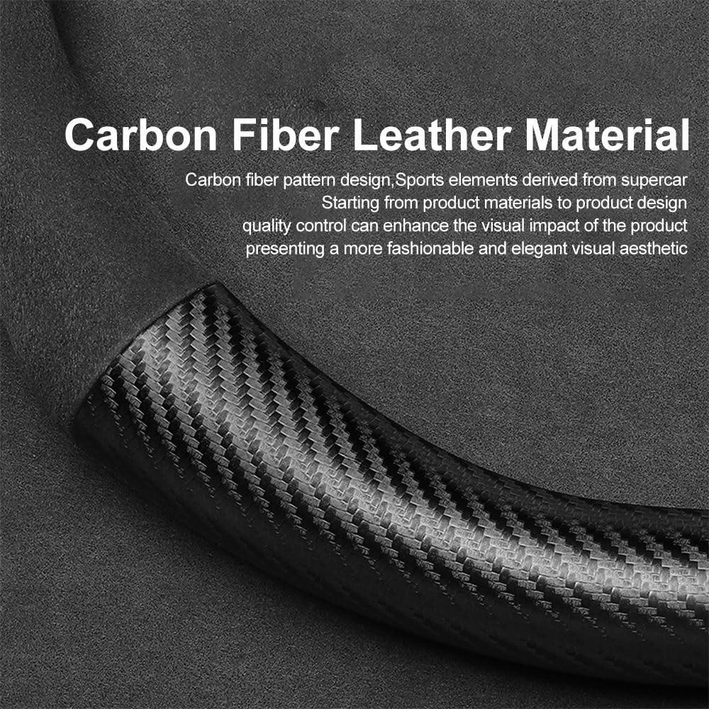 Cubierta de Volante K LAKEY Suede D 15" Antideslizante Ford