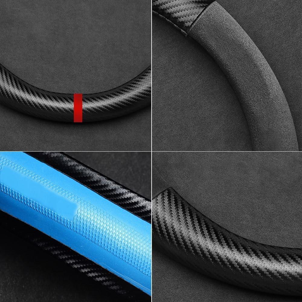 Cubierta de Volante K LAKEY Suede D 15" Antideslizante Ford