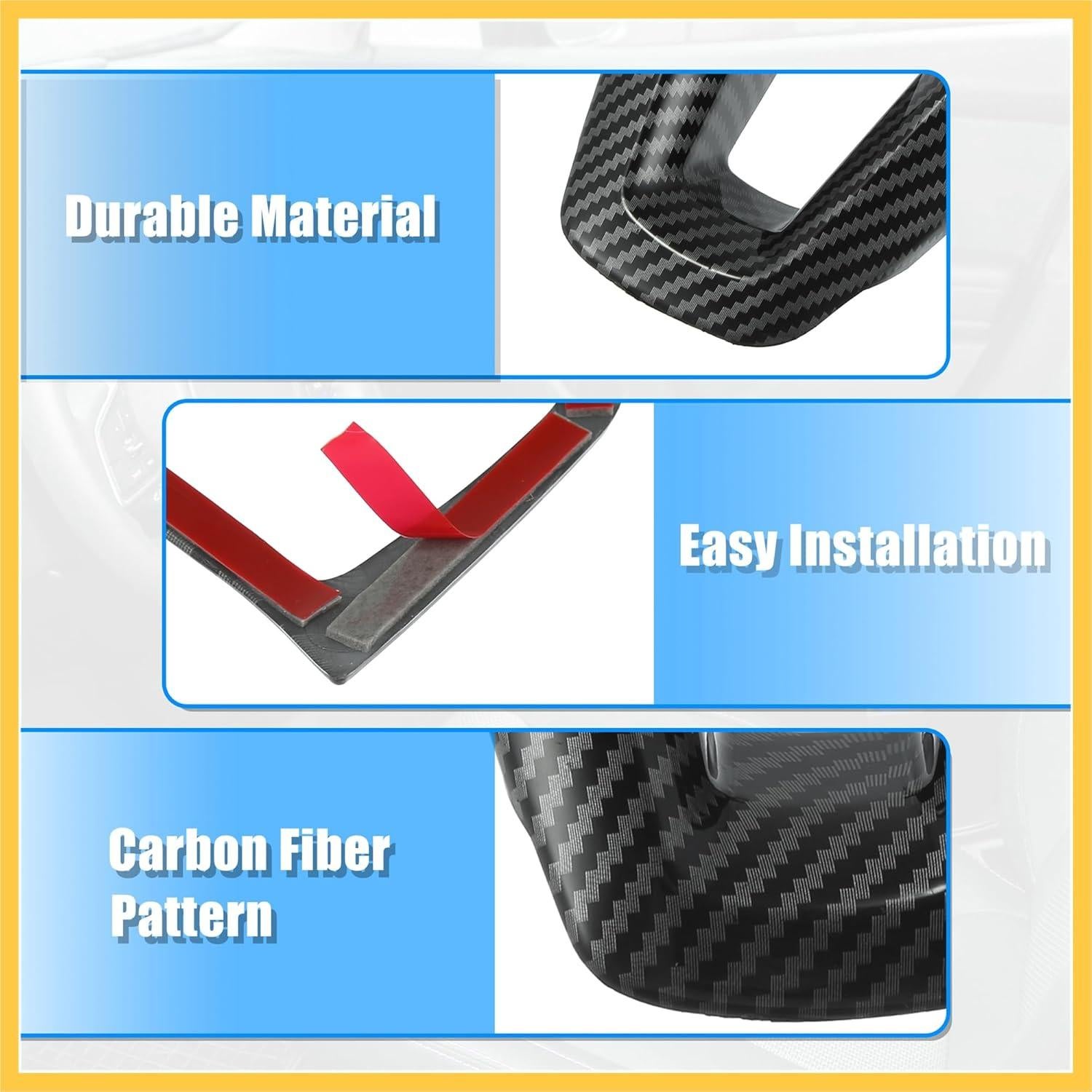 Juego de 3 Pegatinas de Recubrimiento Volante REPAIROCK para Ford