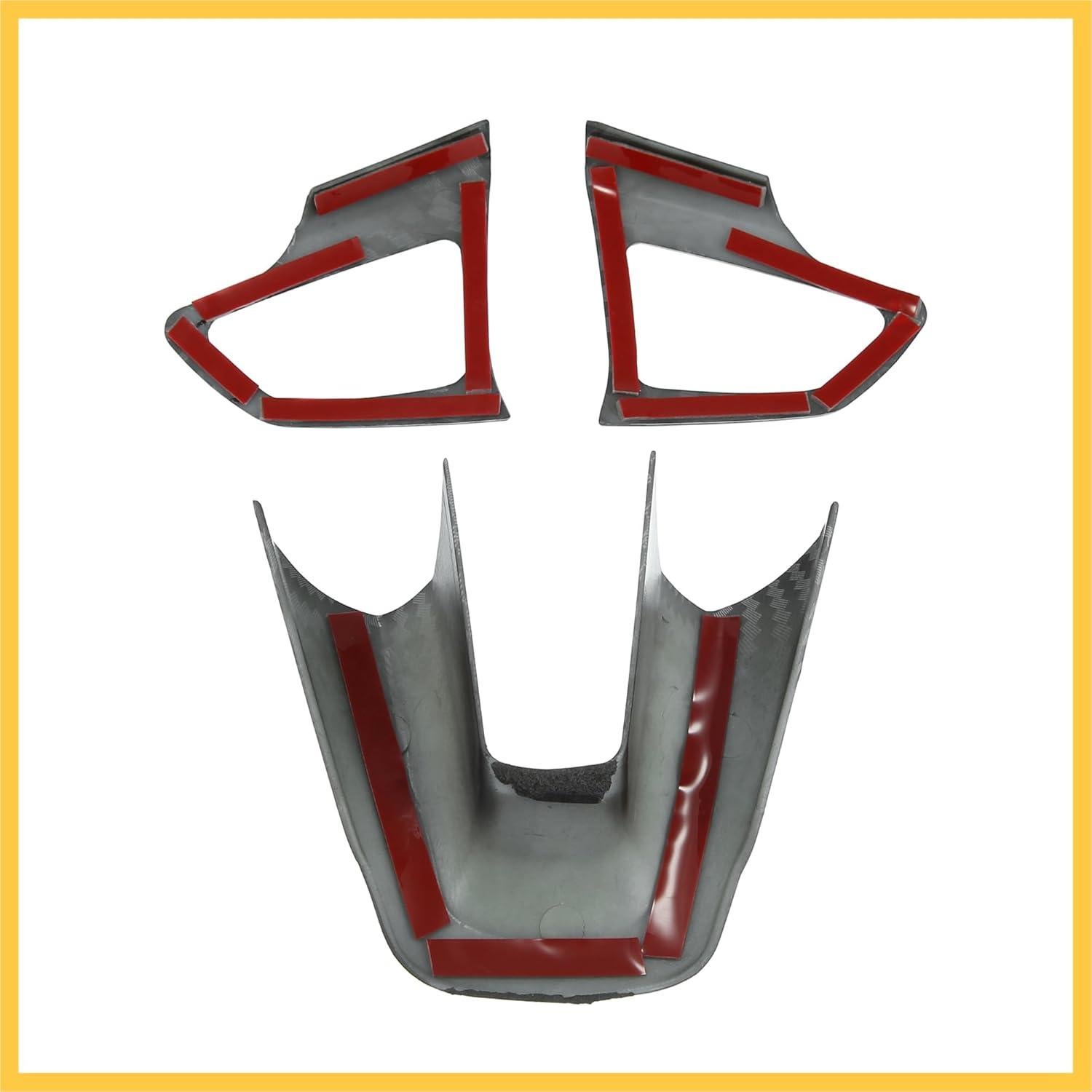 Juego de 3 Pegatinas de Recubrimiento Volante REPAIROCK para Ford