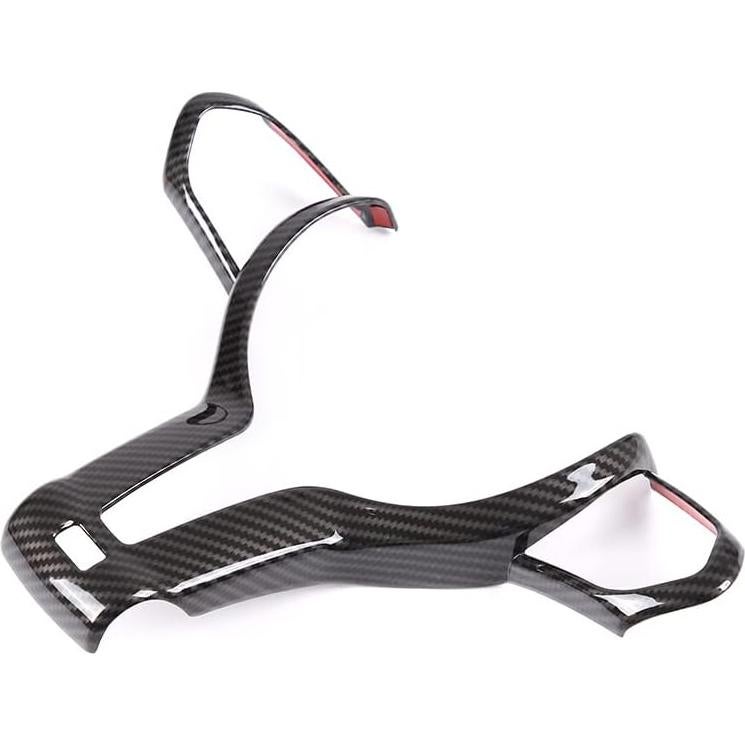 Cubierta de Botón Volante TINKI para BMW F20-F39 Fibra Carbono