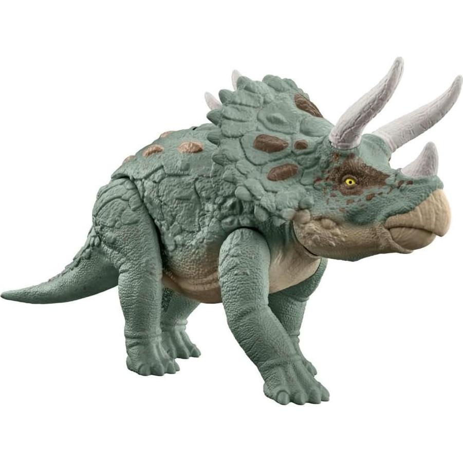 Figura de acción Mattel Jurassic World Triceratops 35.5 cm