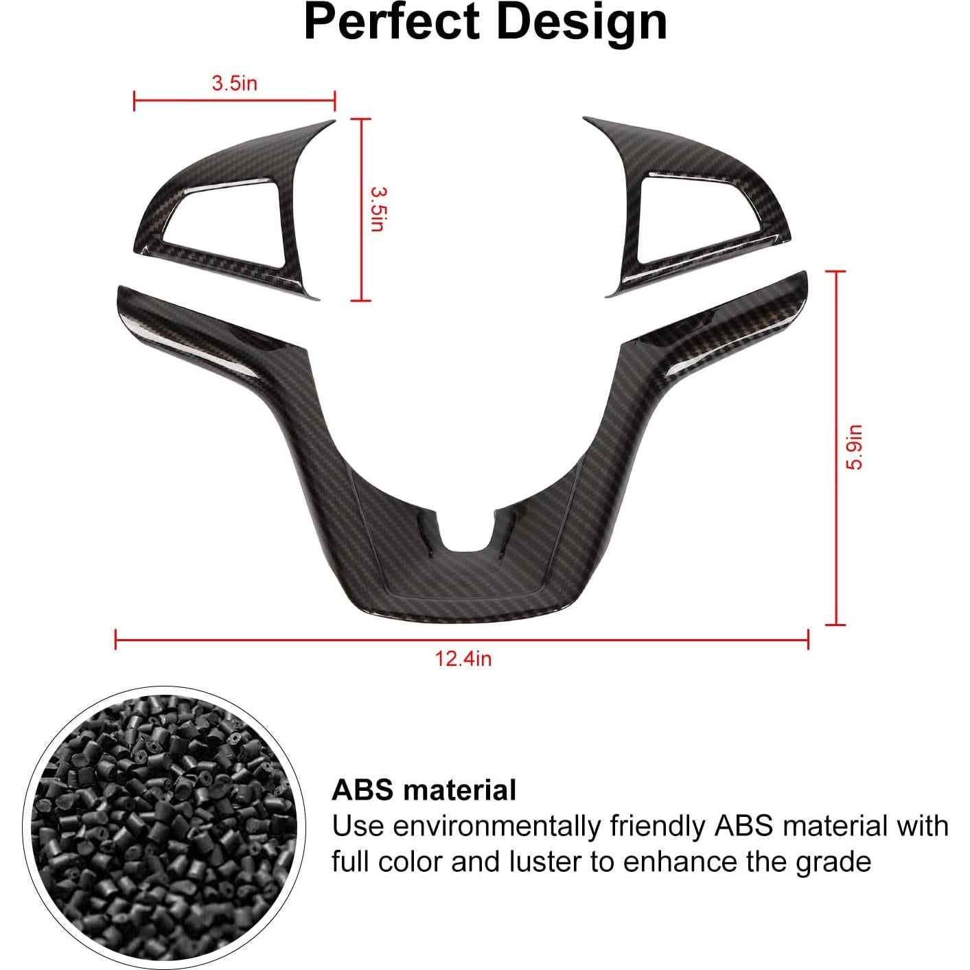 Kit de Decoración de Volante RT-TCZ para Chevrolet Camaro 2012-2015