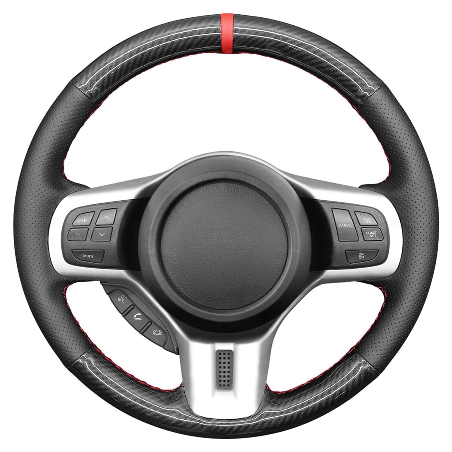 Funda de Volante MEWANT para Mitsubishi Lancer EVO X 2008-2015